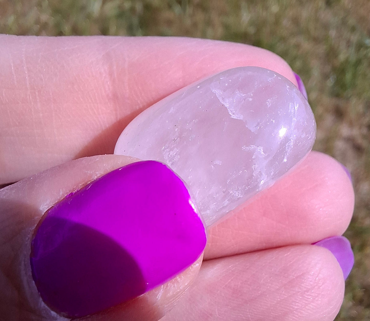 Clear Quartz, Tumble Stone, Crystal (Ref: T33)
