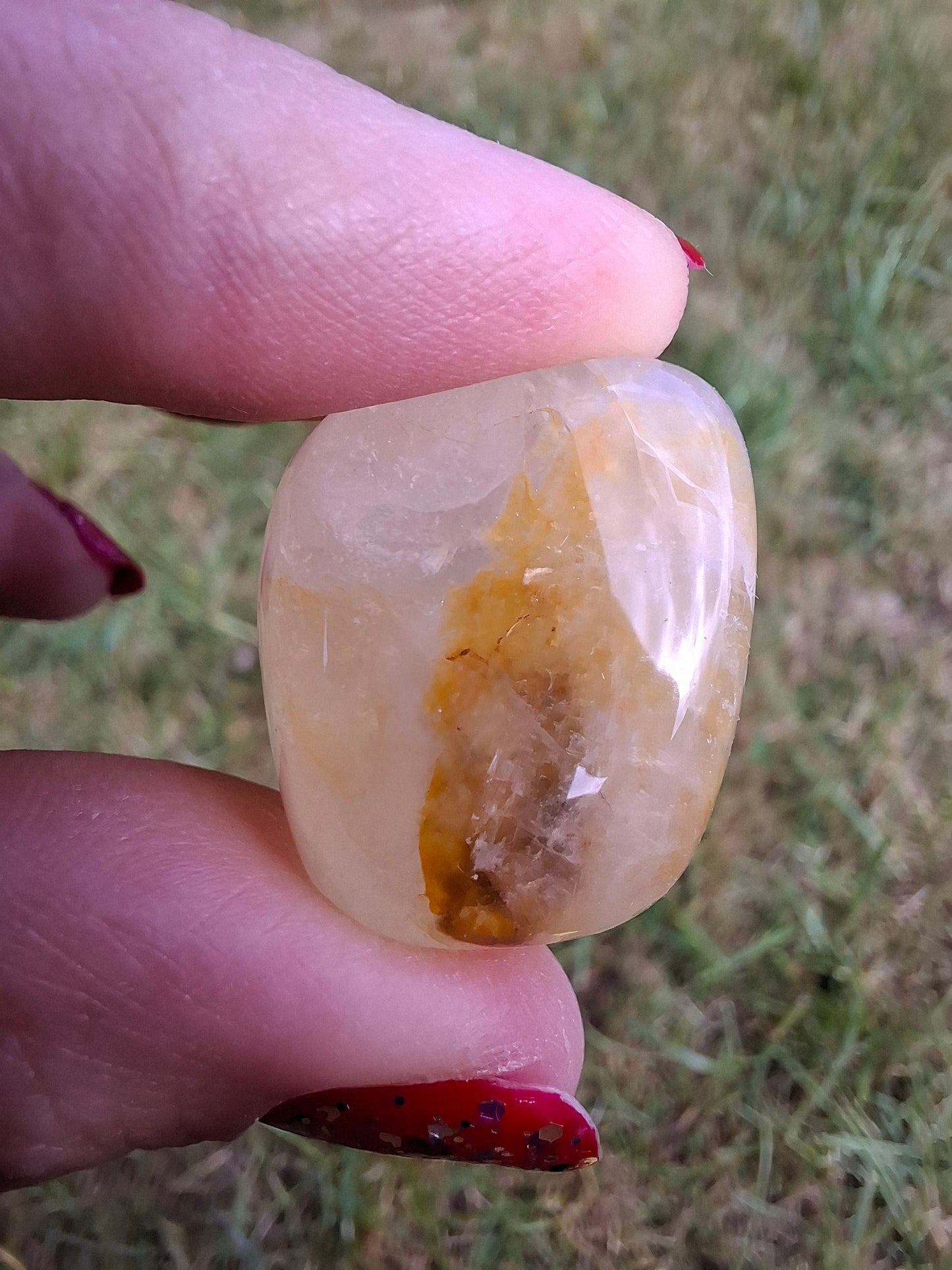 Golden Healer, Tumble Stone, Crystal (Ref: T193)