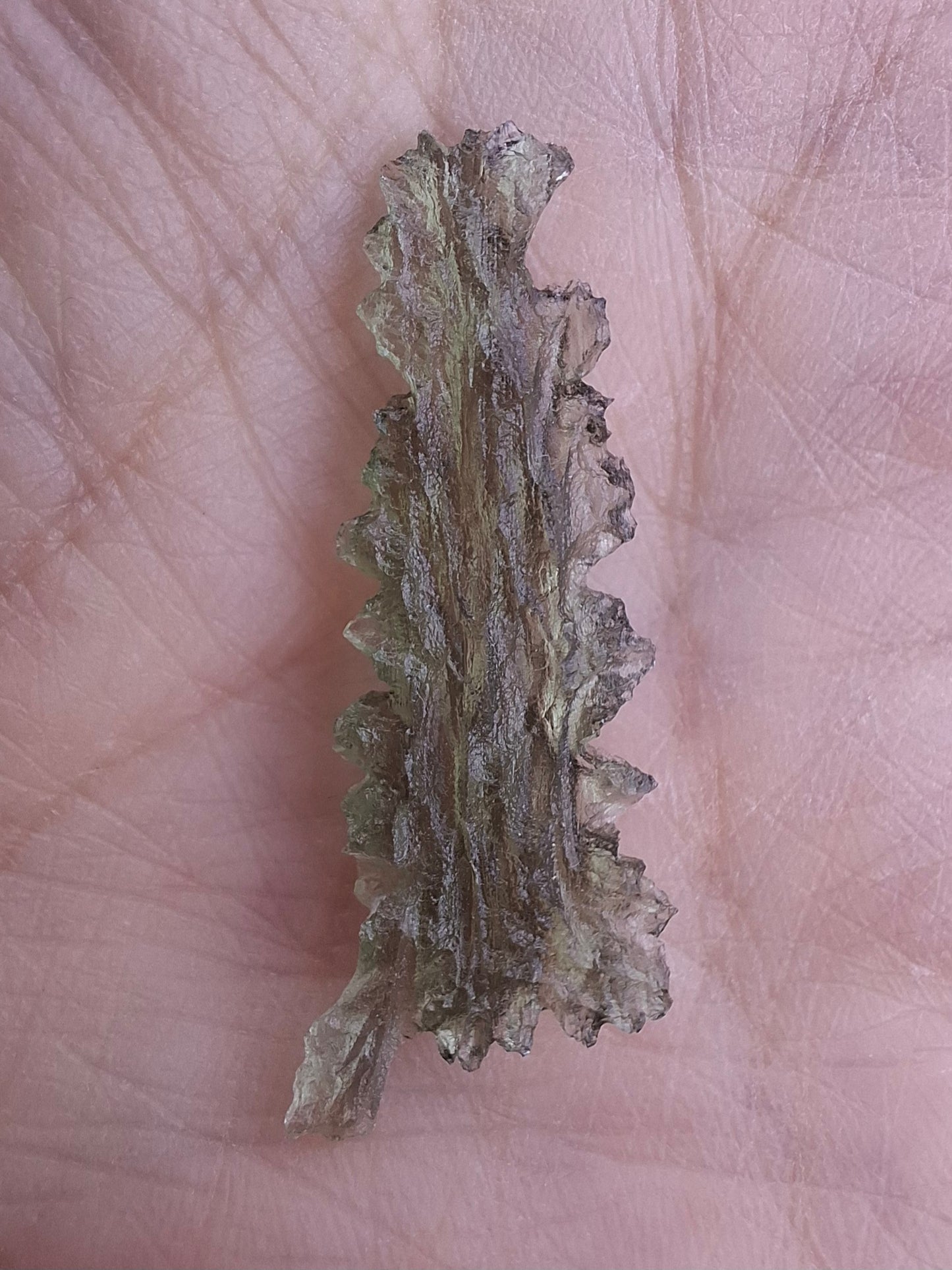 Moldavite Piece, JEZKOVNA BESEDNICE, 1.41g, Tektite (Ref: 1283)