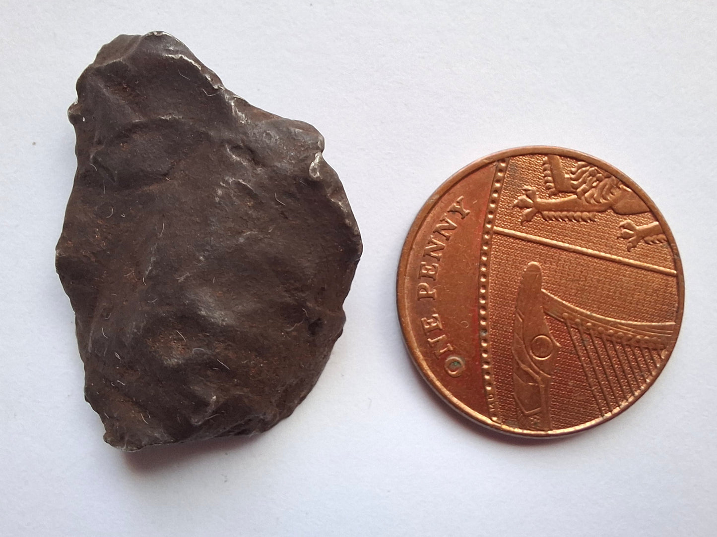 Gebel Kamil Iron Meteorite, 14.49g (Ref: K46)