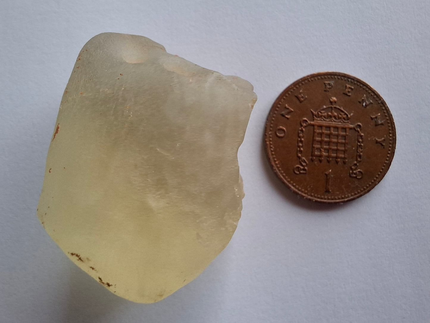 Libyan Desert Glass Piece, 16.55g, Tektite