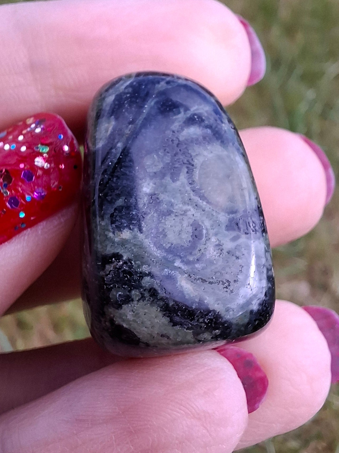 Kambaba Jasper, Tumble Stone, Crystal (Ref: T161)
