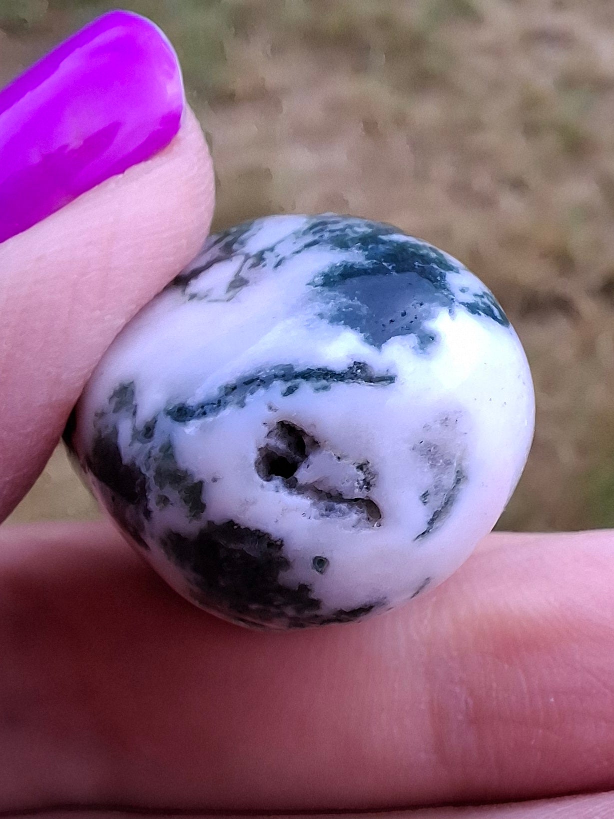 Tree Agate, Tumble Stone, Crystal (Ref: T5)