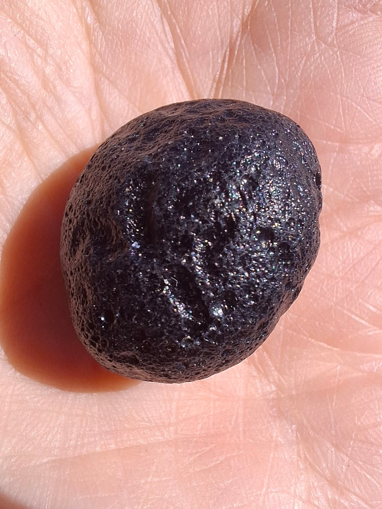 Philippinite (Rizalite), 11.42g, Tektite
