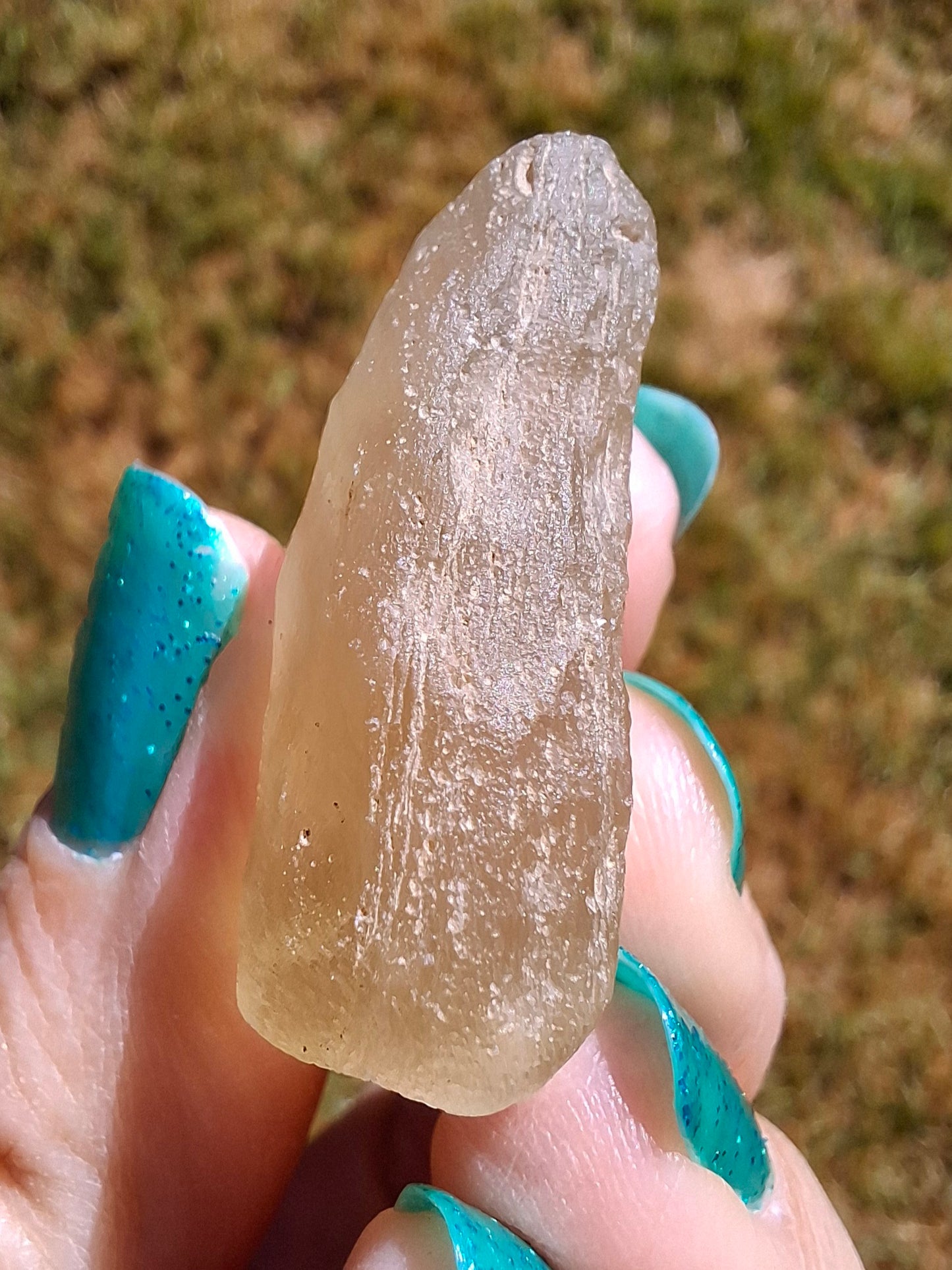 Libyan Desert Glass Piece, 11.78g, Tektite