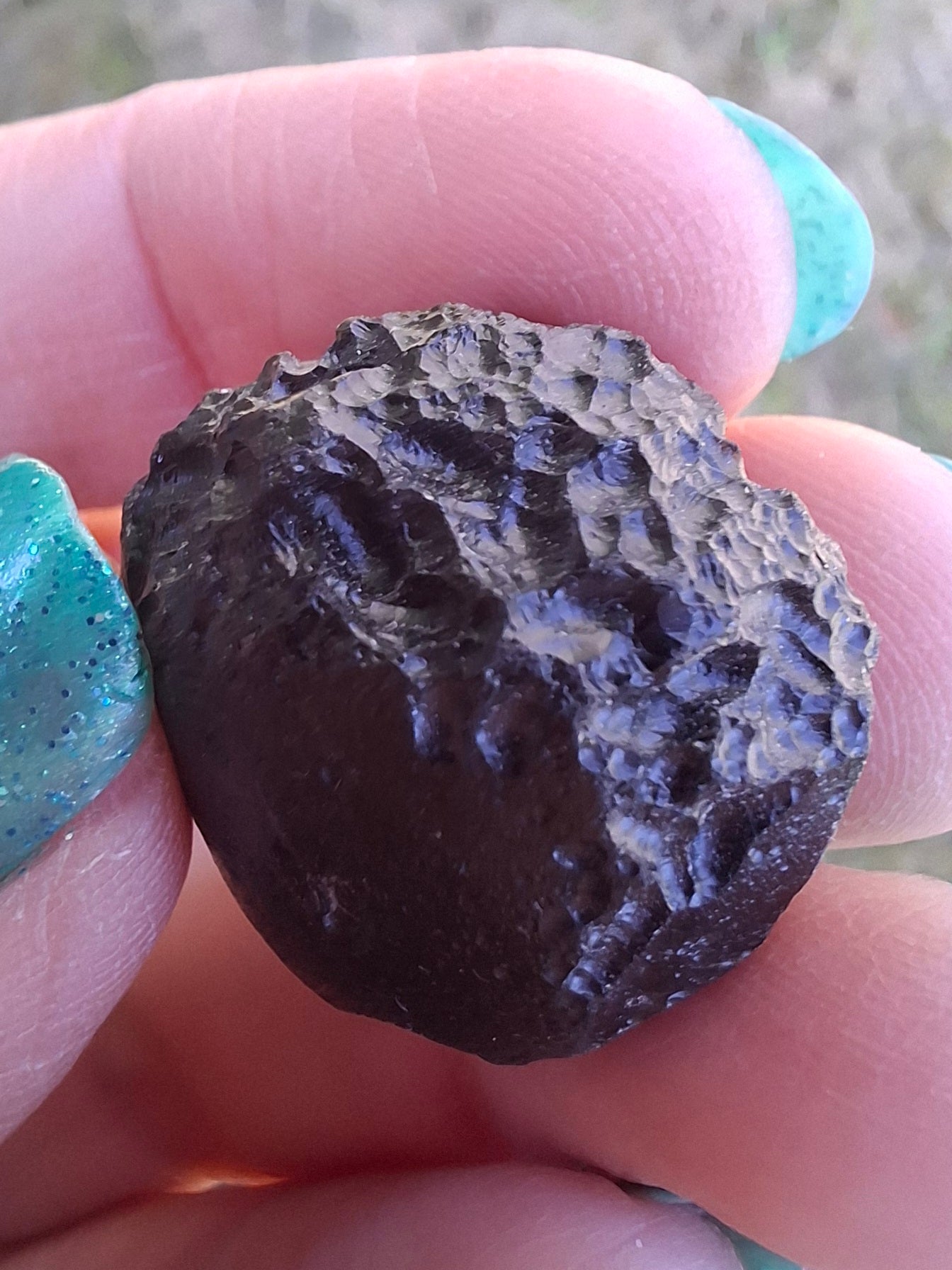 Guang Dong (Chinese), 12.96g, Tektite