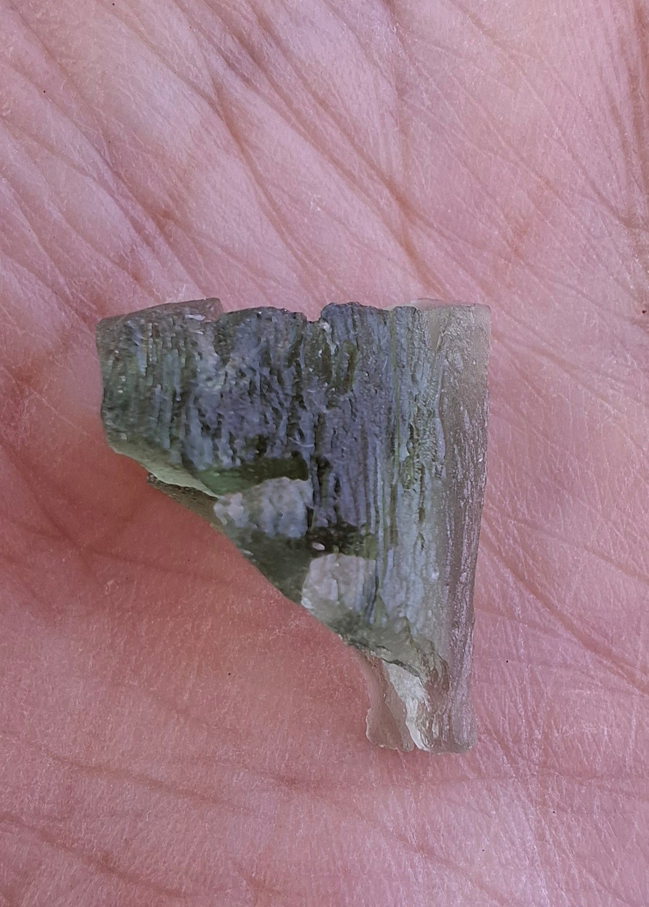Moldavite Piece, 1.94g, Tektite (Ref: 1390)