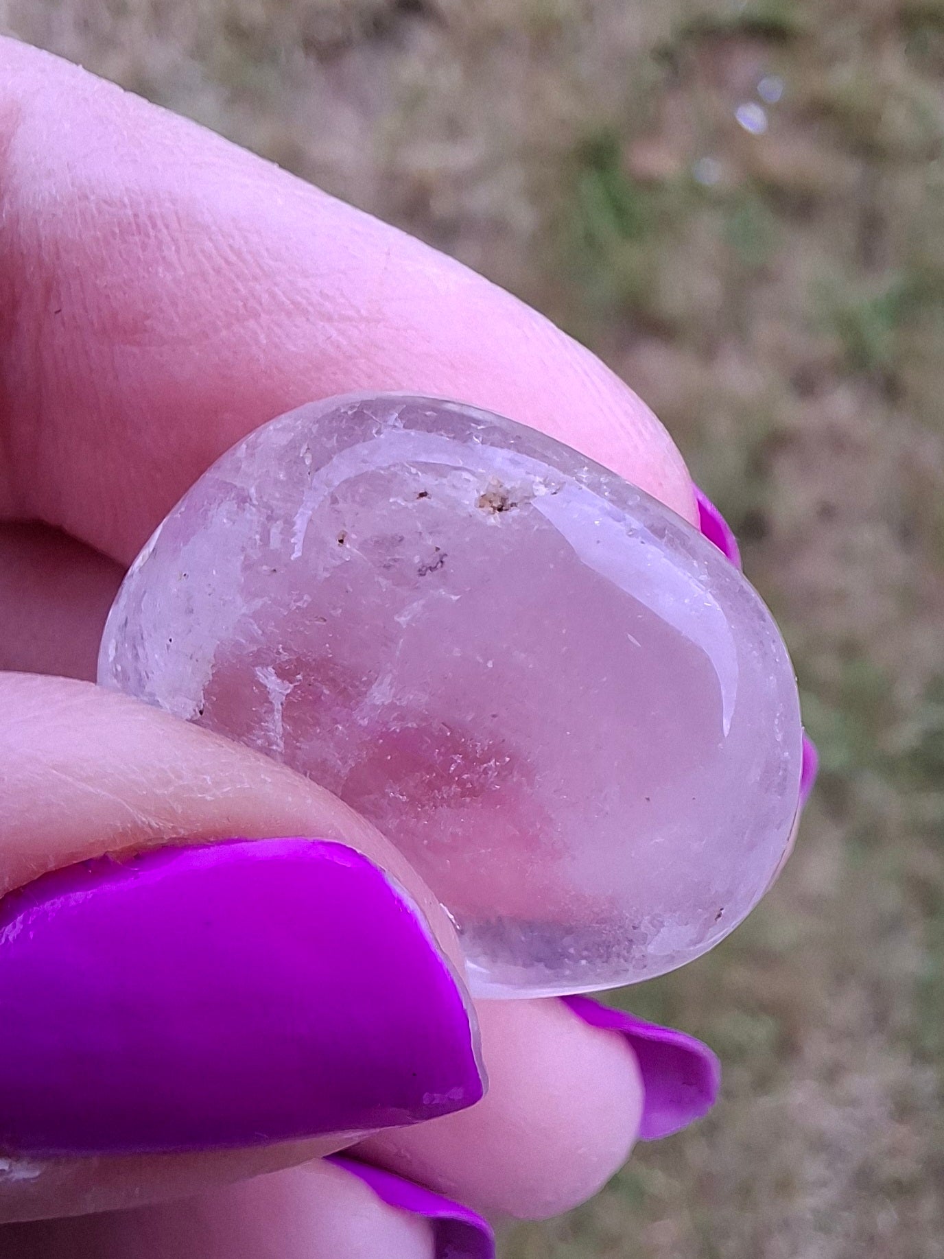 Clear Quartz, Tumble Stone, Crystal (Ref: T31)