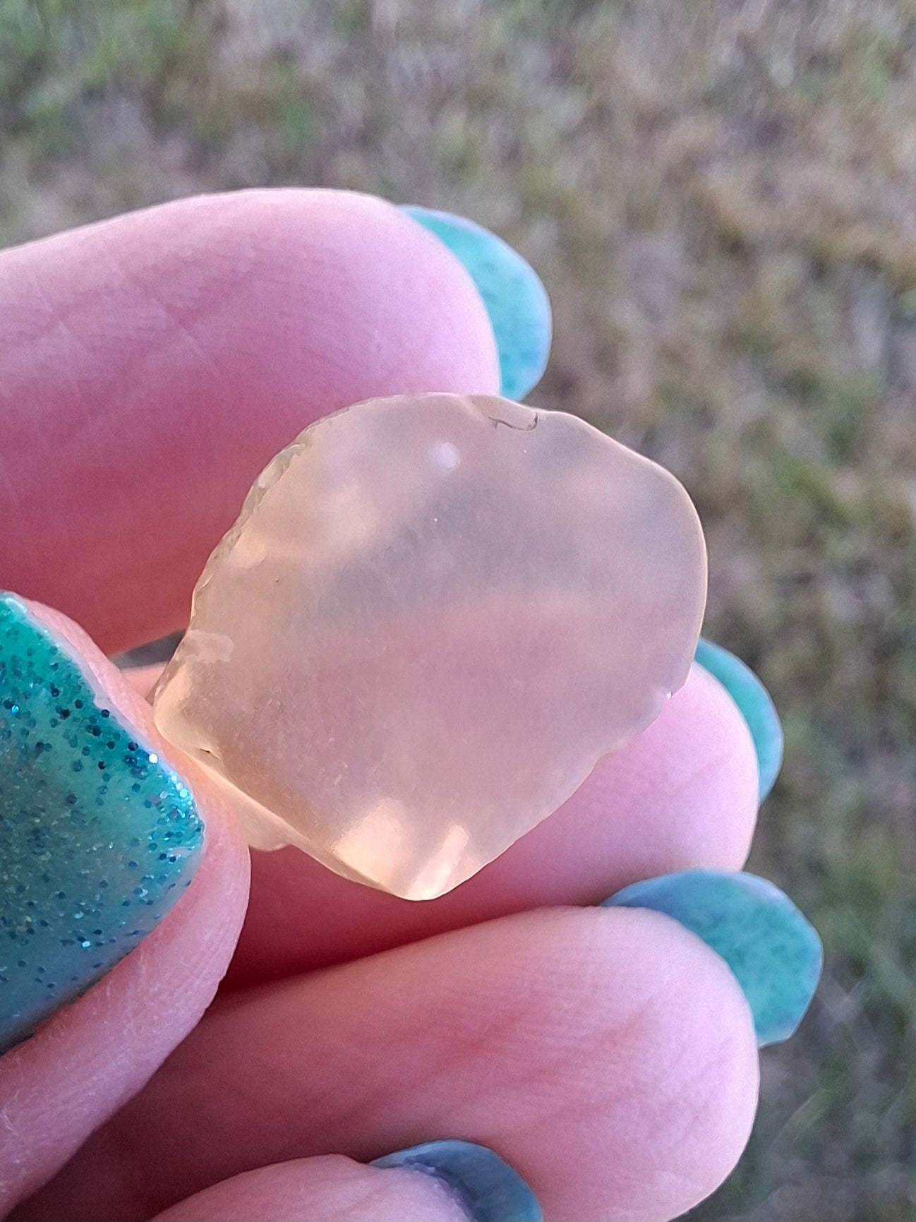 Libyan Desert Glass Piece, 4.53g, Tektite