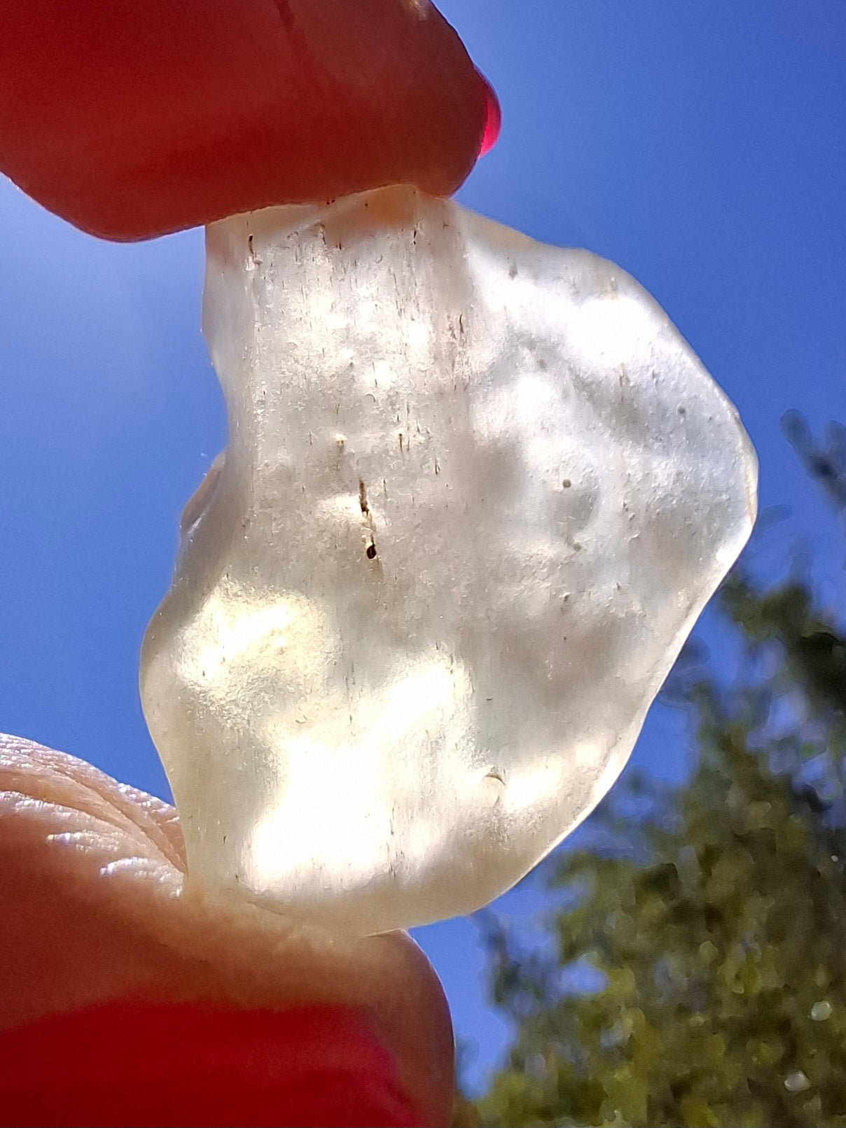 Libyan Desert Glass Piece, 5.70g, Tektite