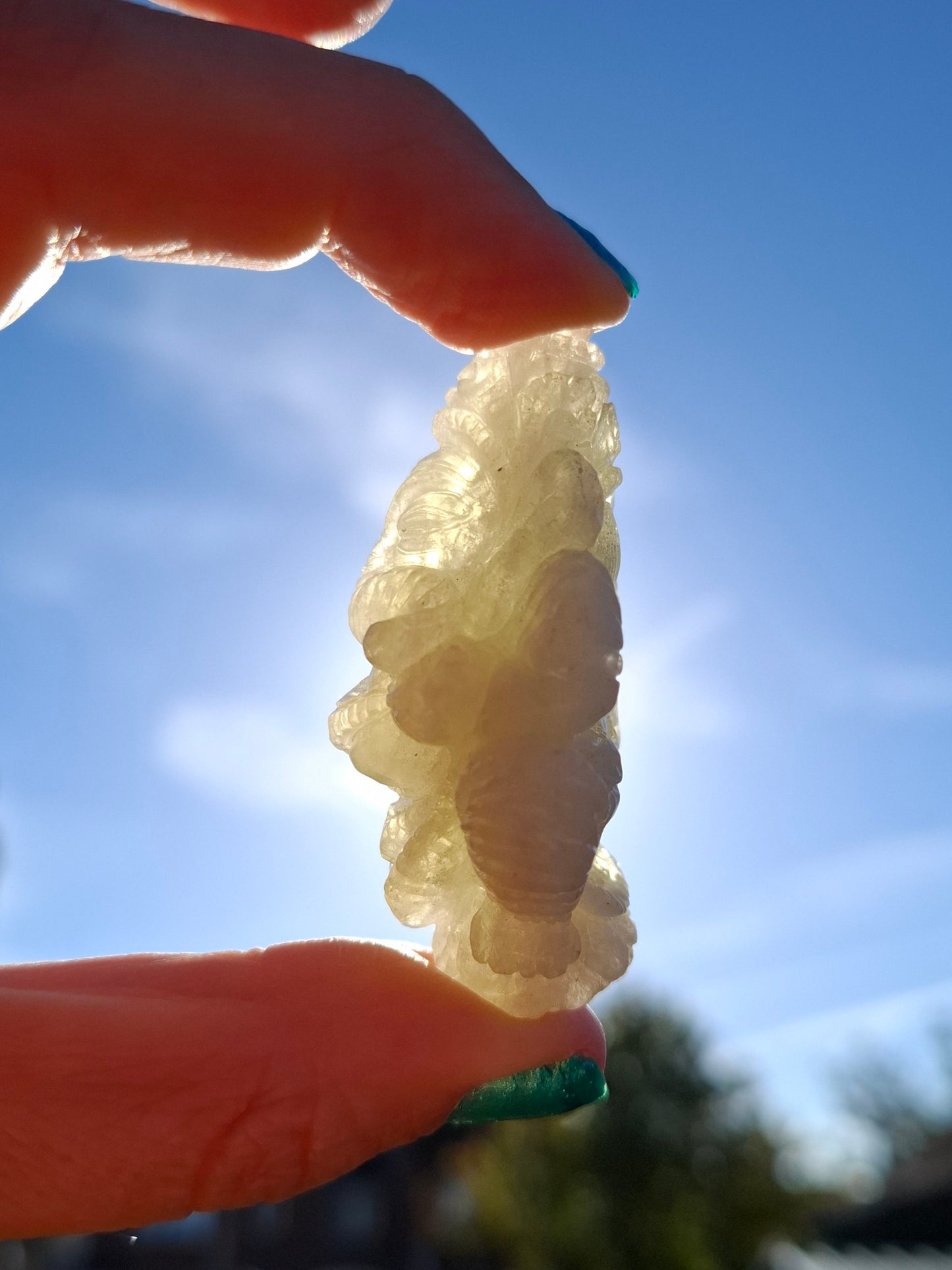 Libyan Desert Glass GANESHA craving, 31.21g, Tektite (Ref: Ganesha2)