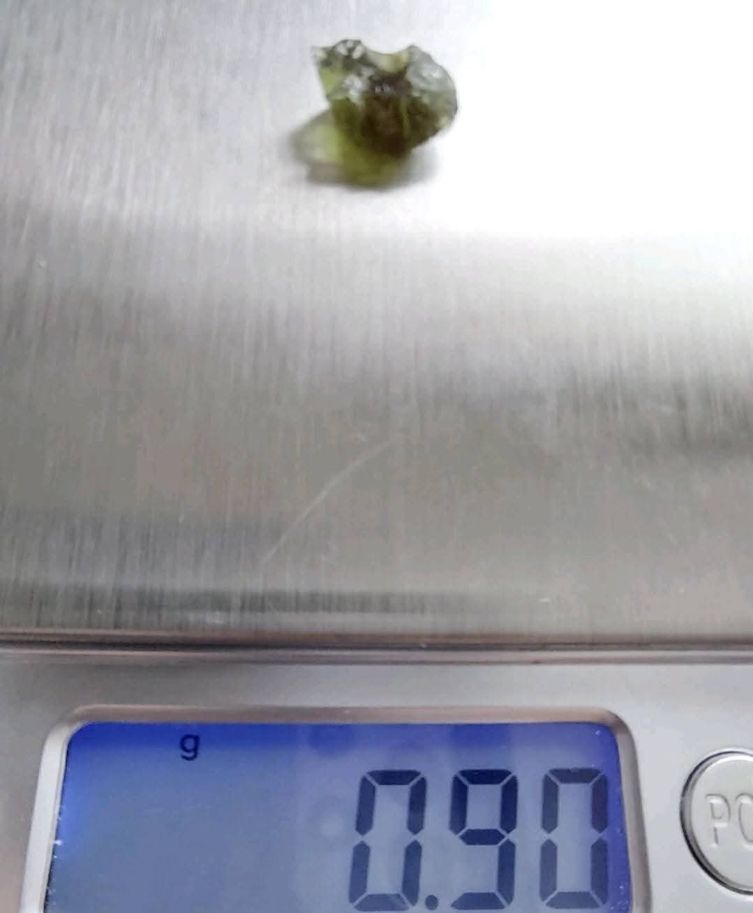 Moldavite Piece, 0.90g, Tektite (Ref: E209)