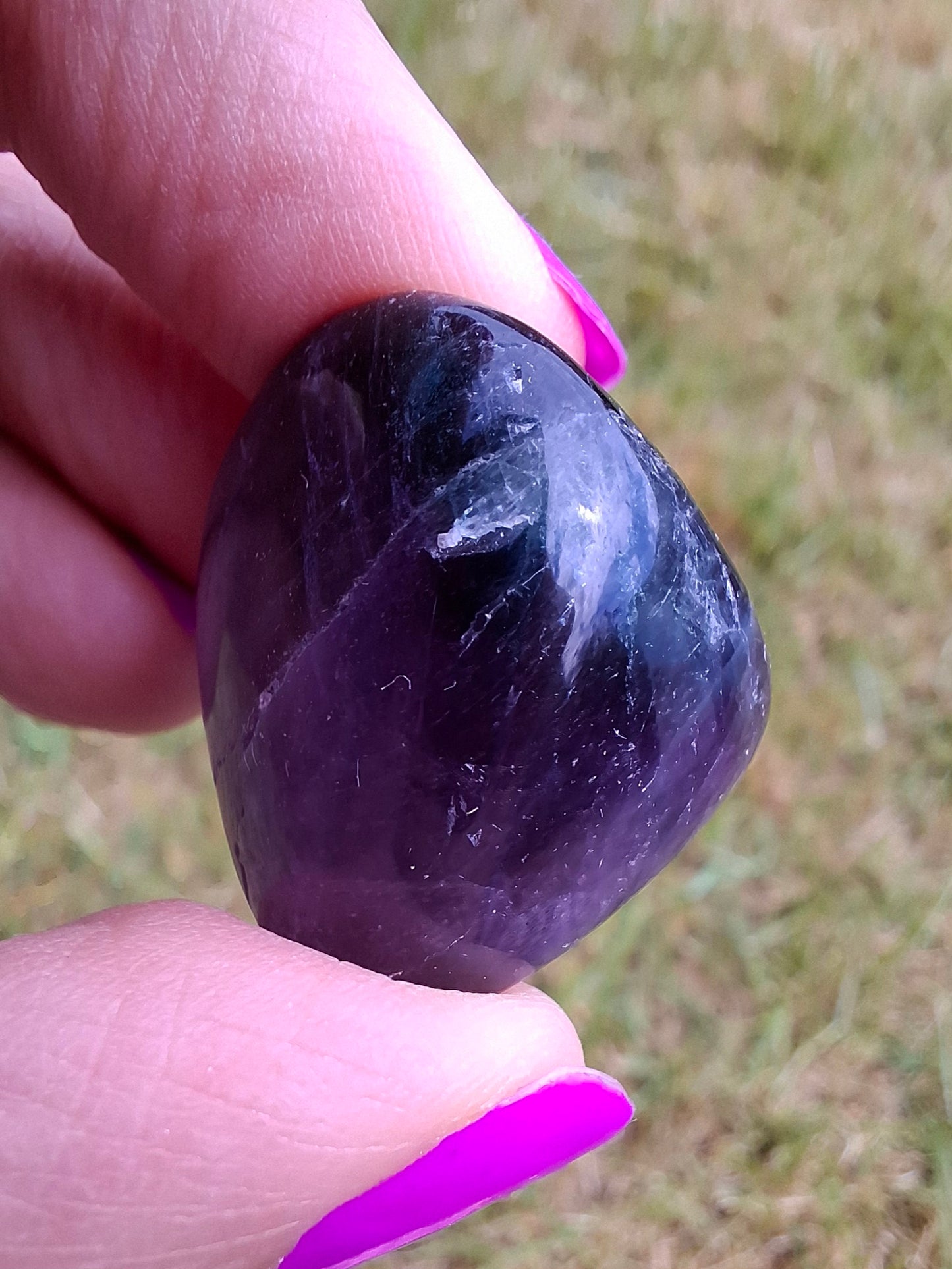 Fluorite, Tumble Stone, Crystal (Ref: T54)