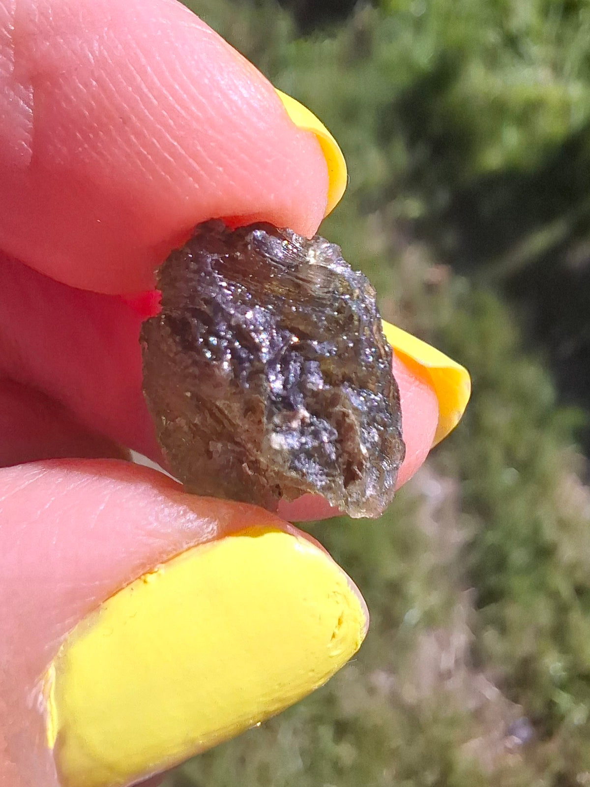 Moldavite Piece, 1.61g, Tektite (Ref: 1517)