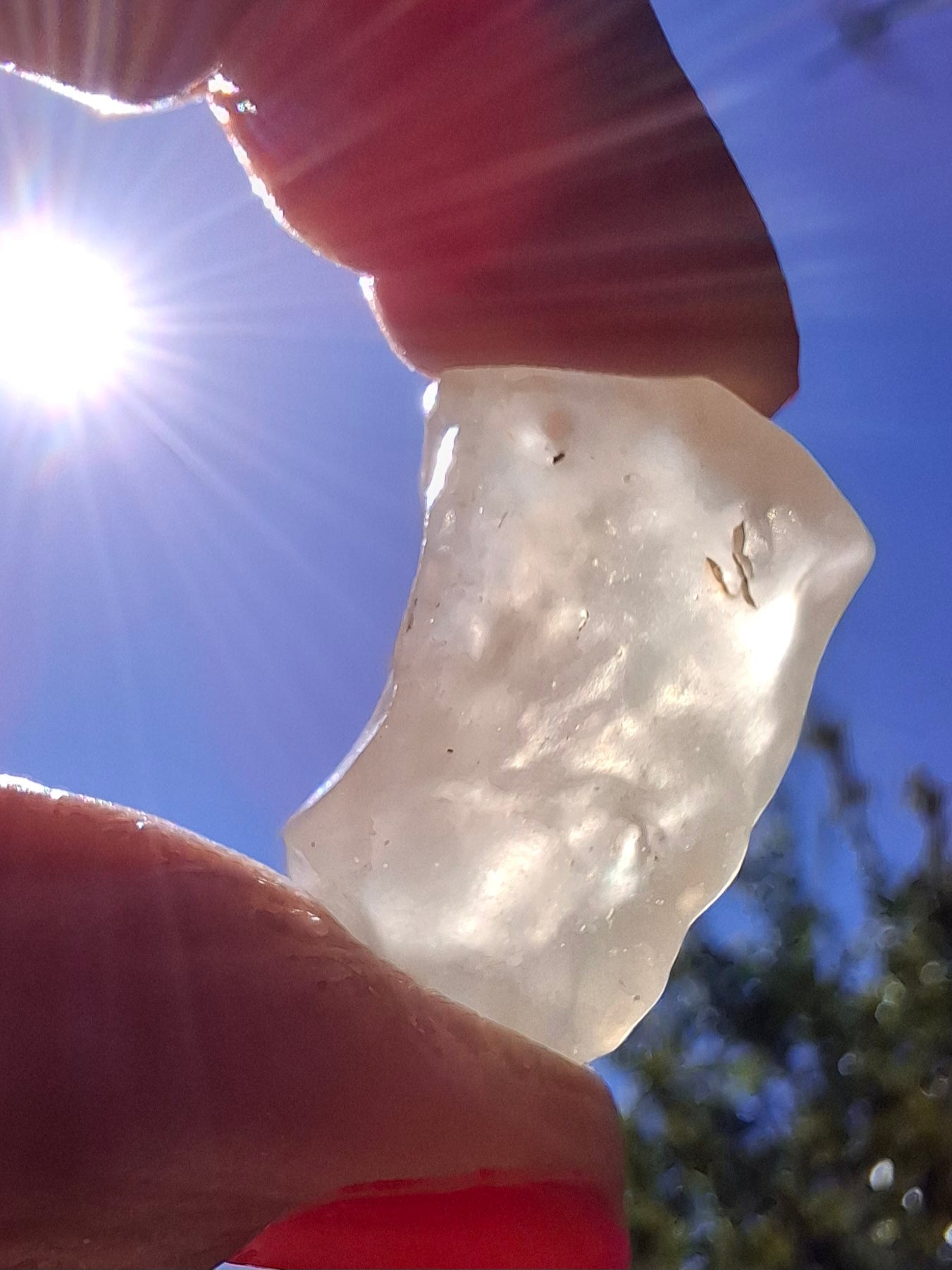 Libyan Desert Glass Piece, 7.46g, Tektite