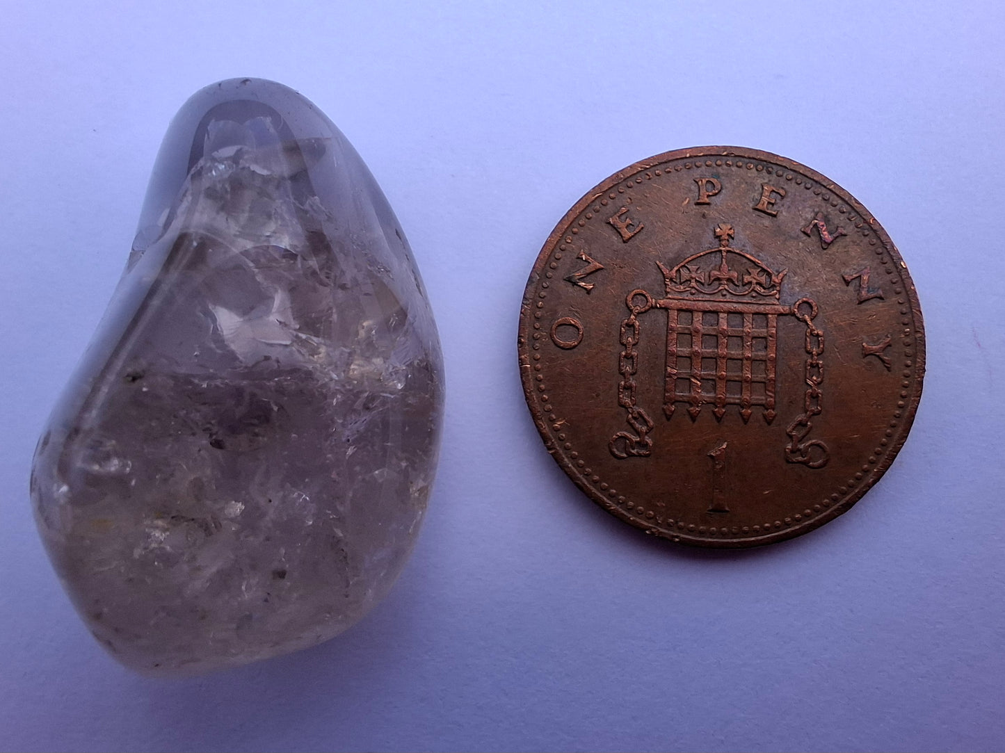 Smoky Quartz, Tumble Stone, Crystal (Ref: T102)
