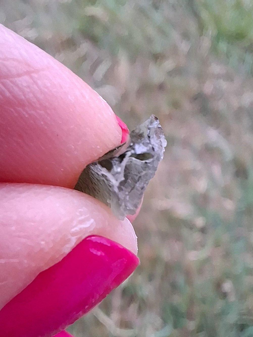 Moldavite Piece, SNOWFLAKE, FROSTED, BRUSNA, 0.44g, Tektite (Ref: 1497)