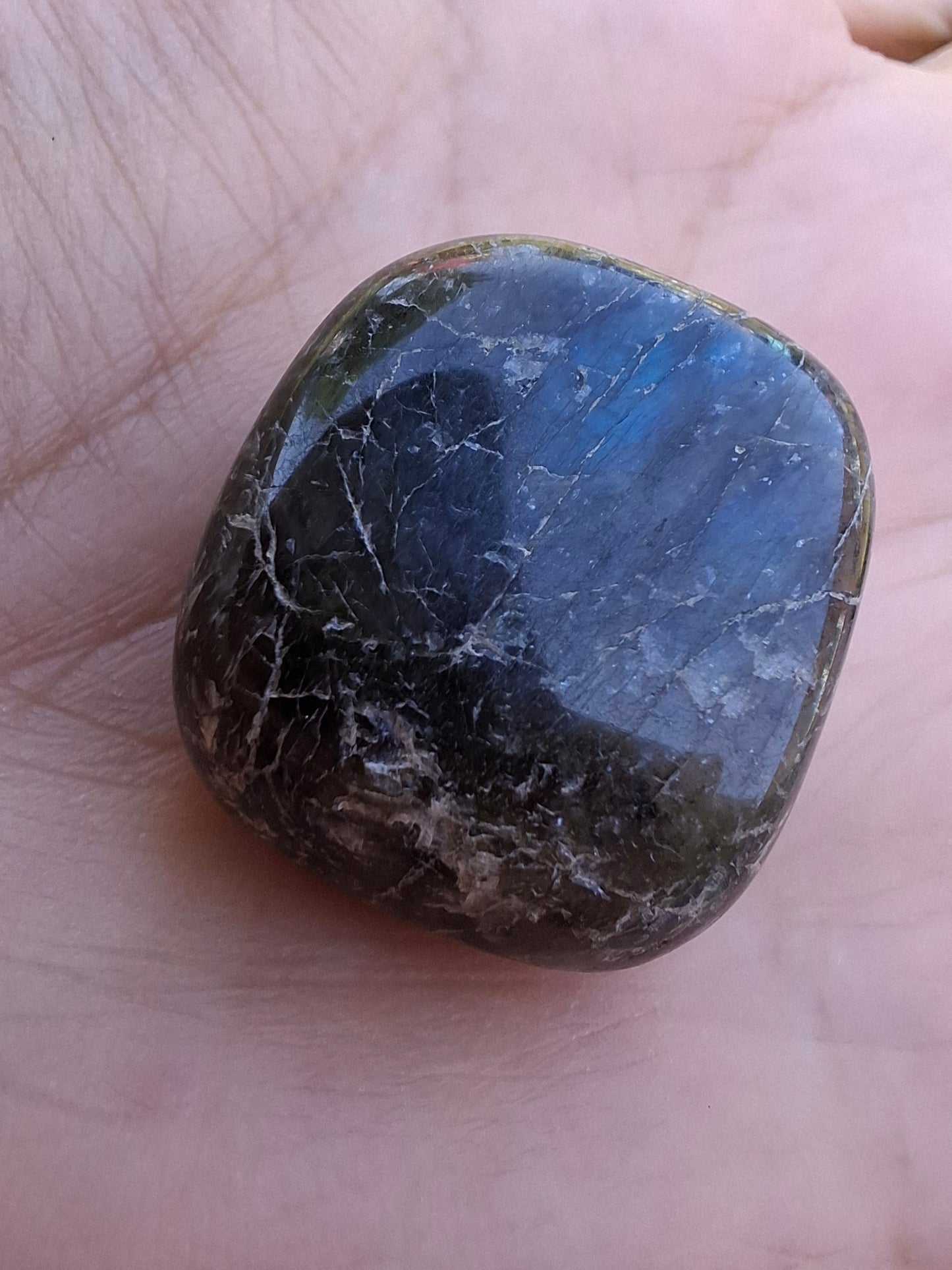 Labradorite, Tumble Stone, Crystal (Ref: T214)