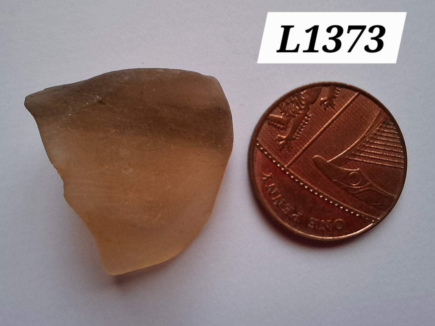 Libyan Desert Glass (darker) Piece, 7.00g, Tektite (Ref: L1373)