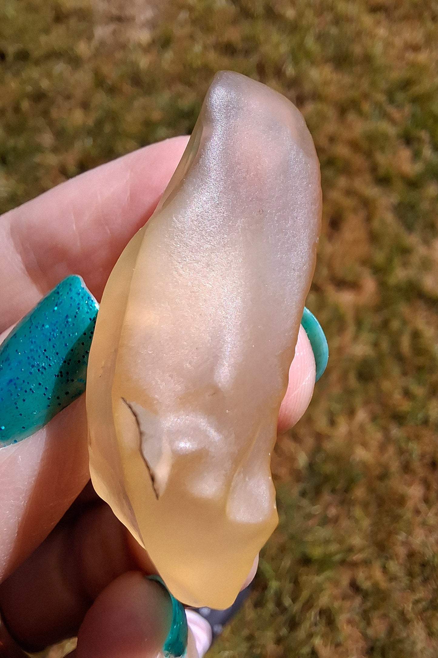 Libyan Desert Glass Piece, 12.08g, Tektite