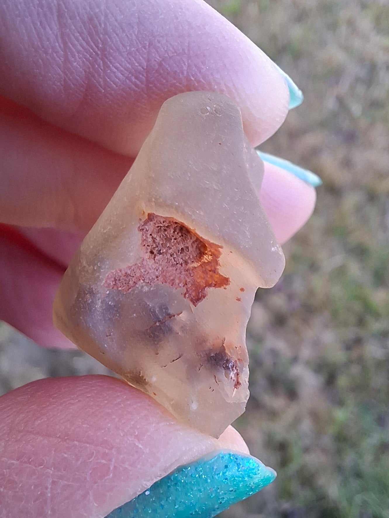 Libyan Desert Glass Piece, 6.97g, Tektite