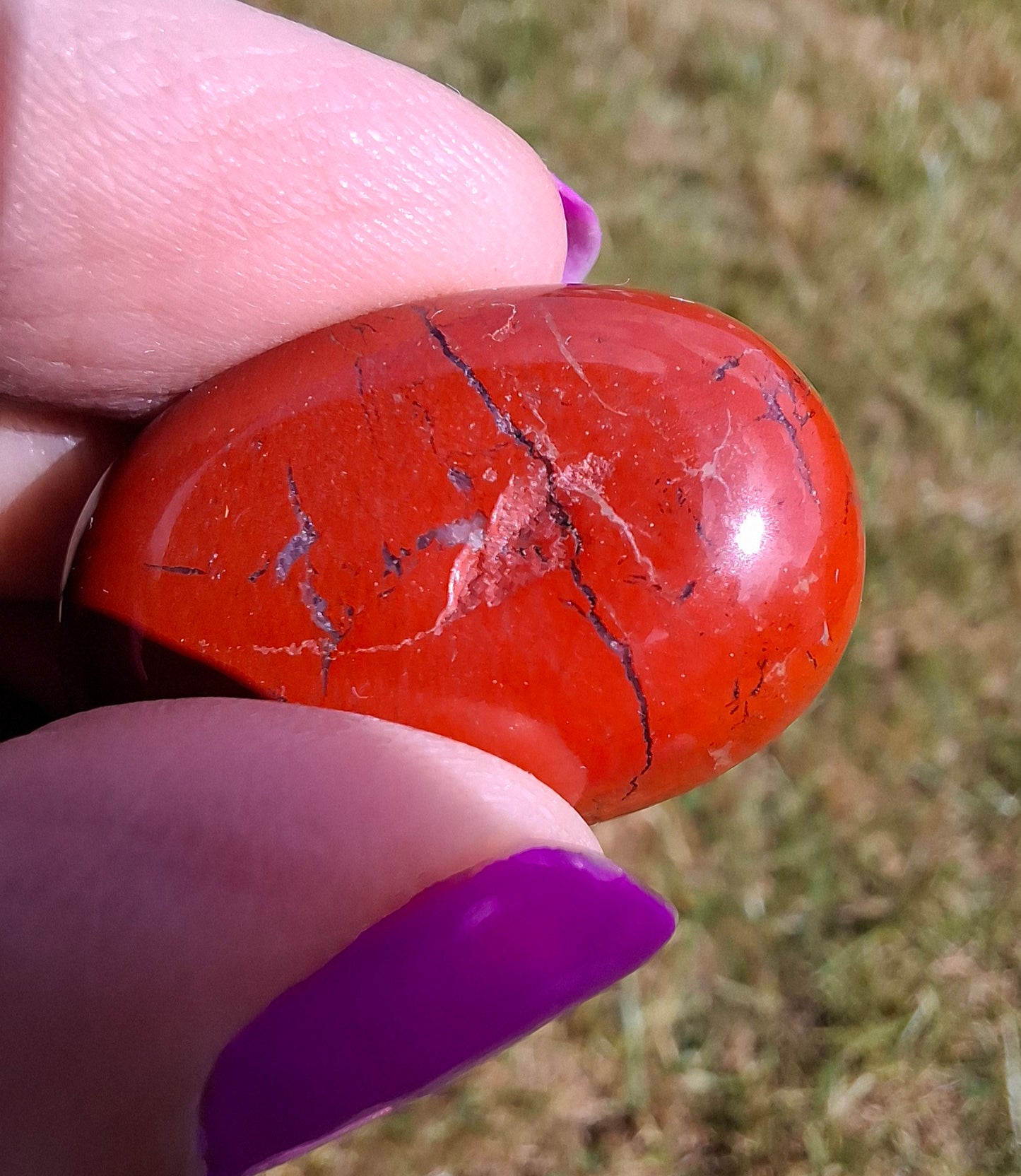 Red Jasper, Tumble Stone, Crystal (Ref: T85)