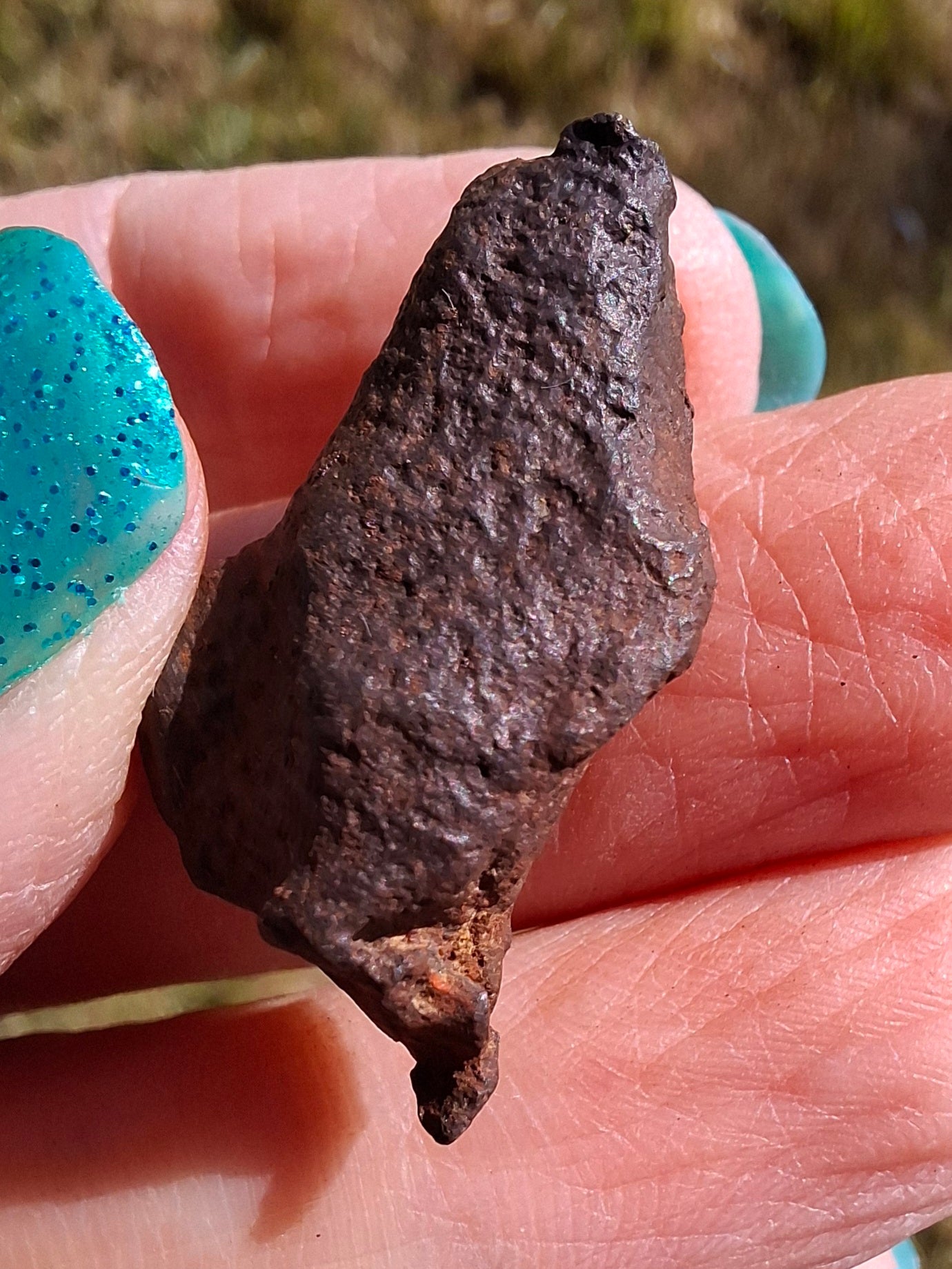 Gebel Kamil Iron Meteorite, 13.55g (Ref: K43)