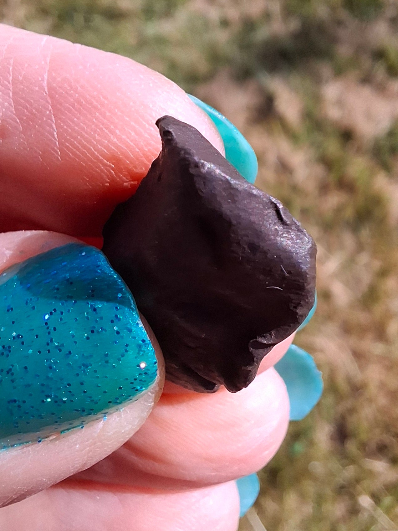 Gebel Kamil Iron Meteorite, 12.34g (Ref: K44)