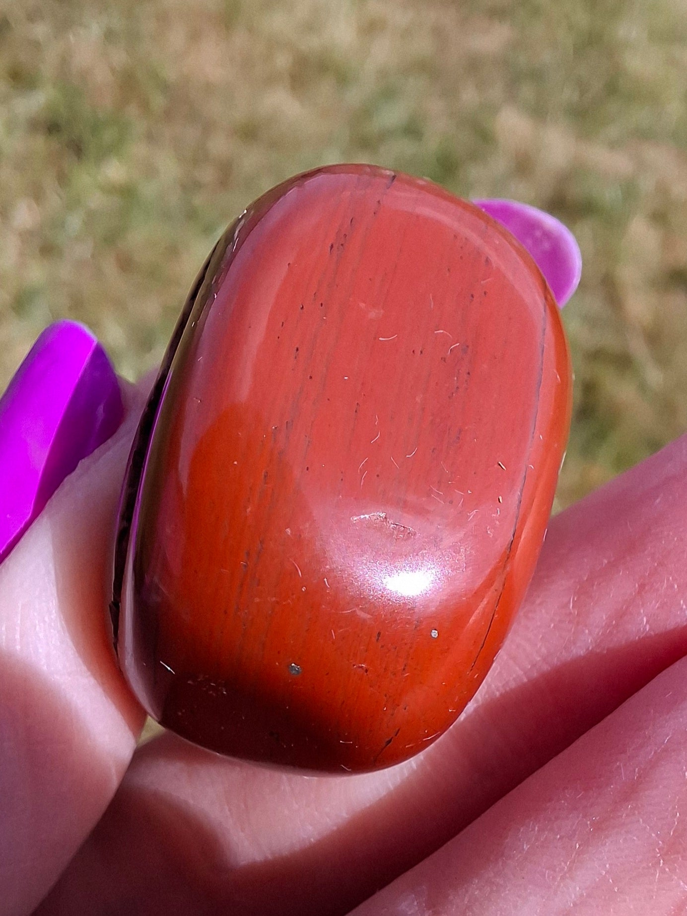 Red Jasper, Tumble Stone, Crystal (Ref: T87)