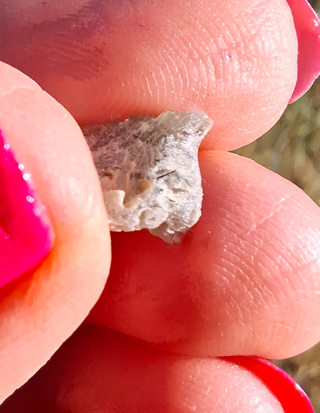 Moldavite Piece, SNOWFLAKE, FROSTED, BRUSNA, 0.36g, Tektite (Ref: 1506)