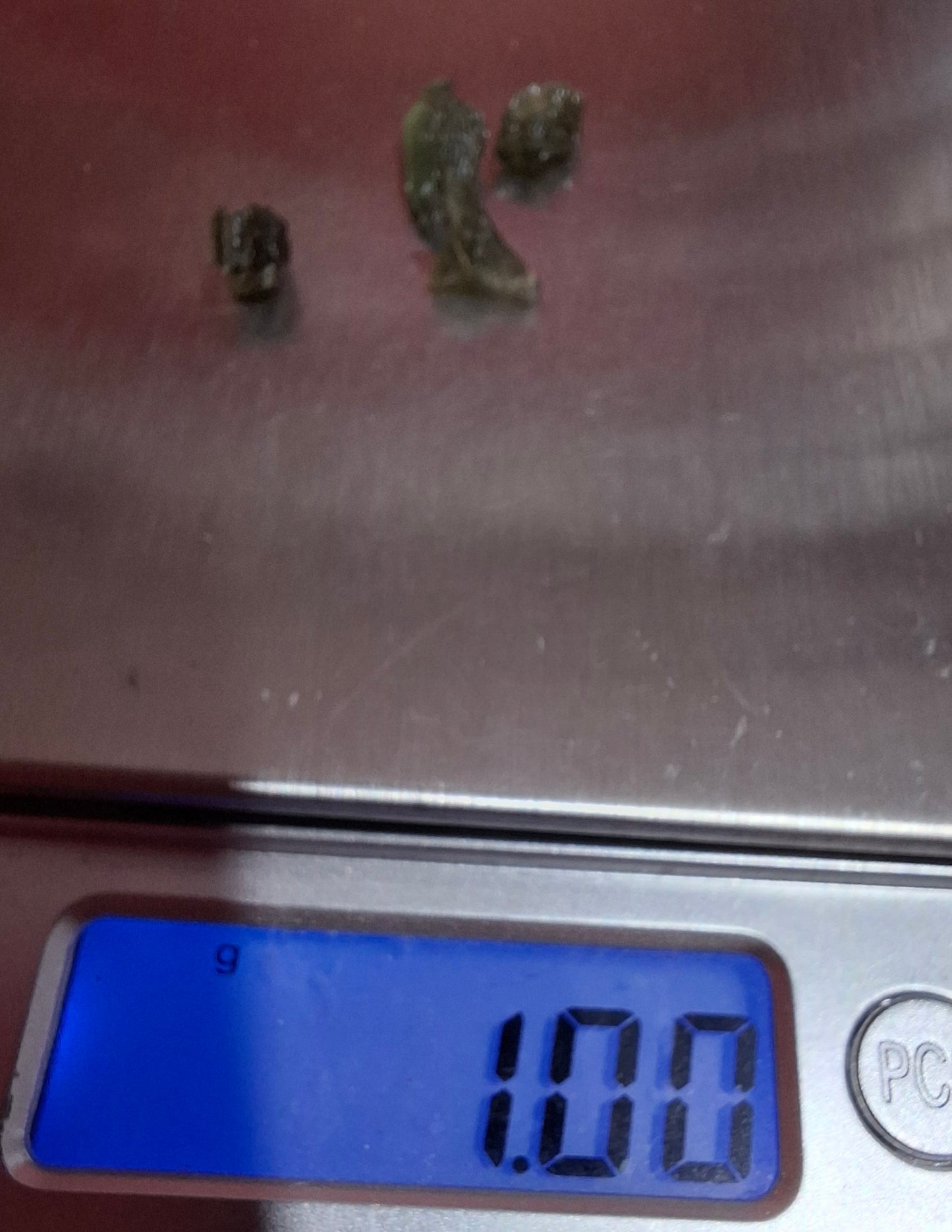 Moldavite chip Bundle, 1g, 4 pcs, Tektite (MB45)