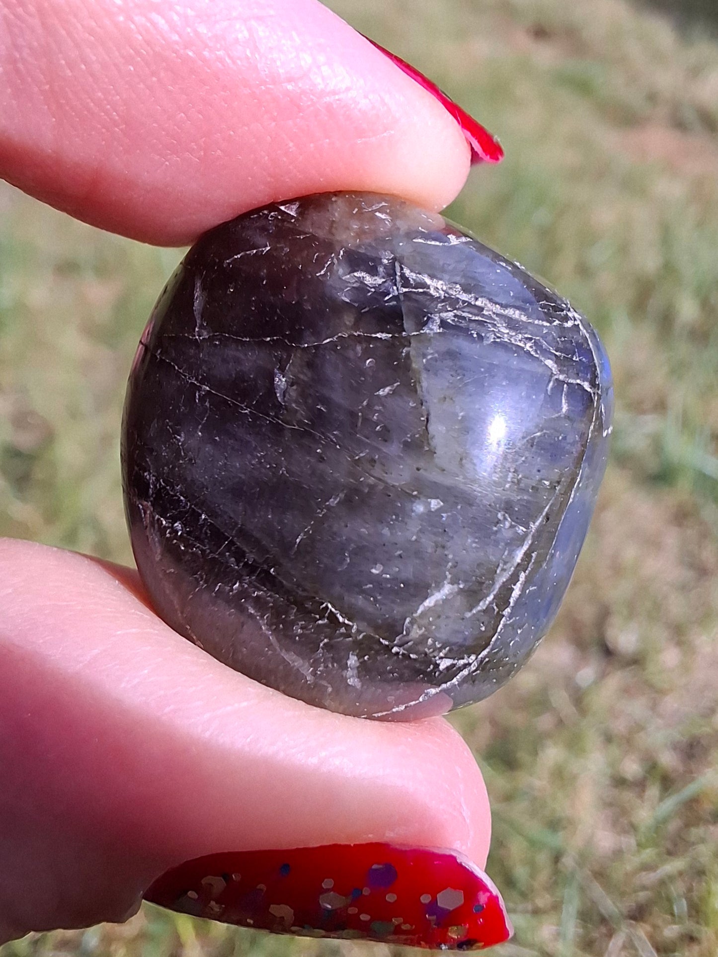 Labradorite, Tumble Stone, Crystal (Ref: T209)