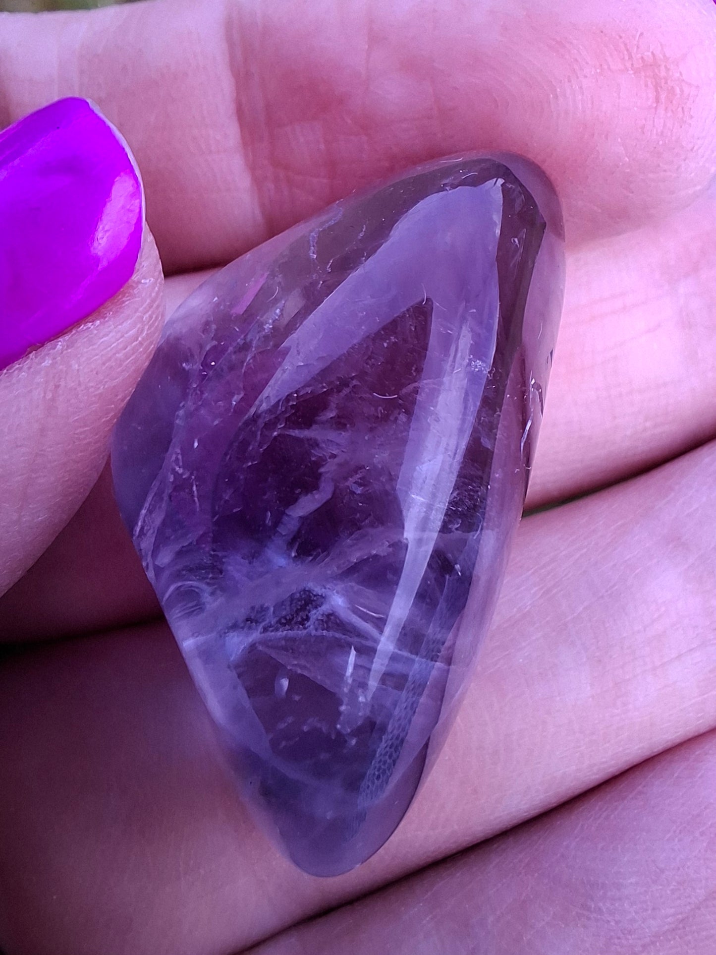 Fluorite, Tumble Stone, Crystal (Ref :T46)