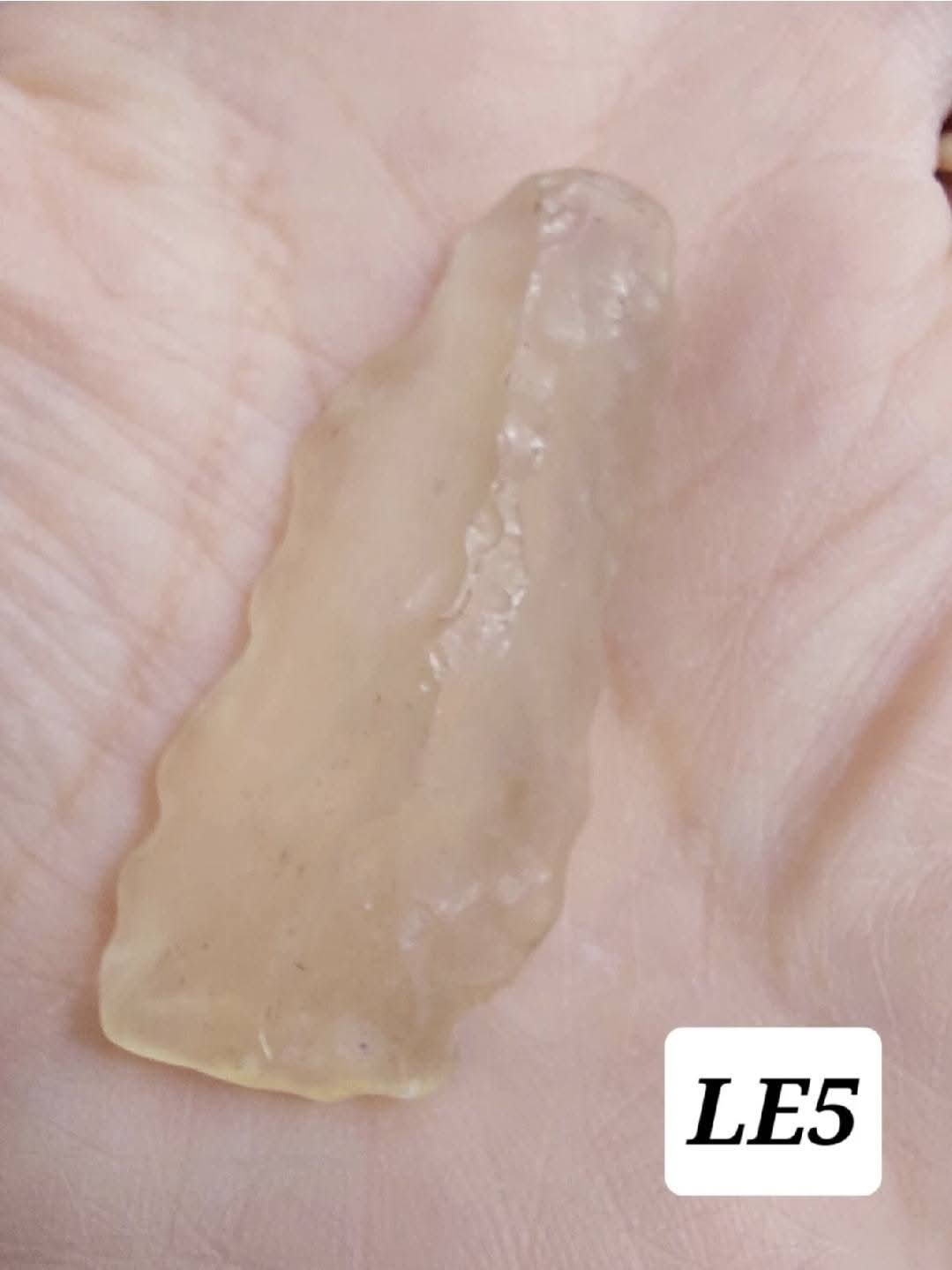 Libyan Desert Glass Piece, 7.46g, Tektite (Ref: LE5)