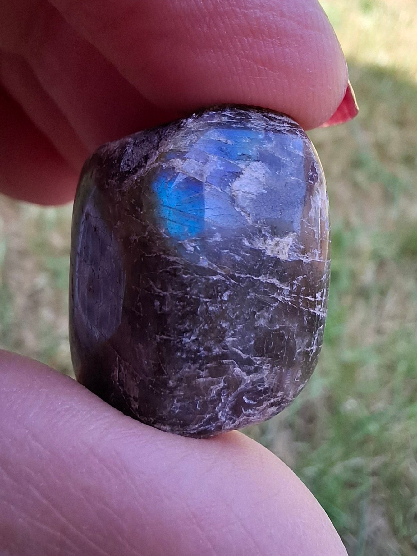 Labradorite, Tumble Stone, Crystal (Ref: T211)
