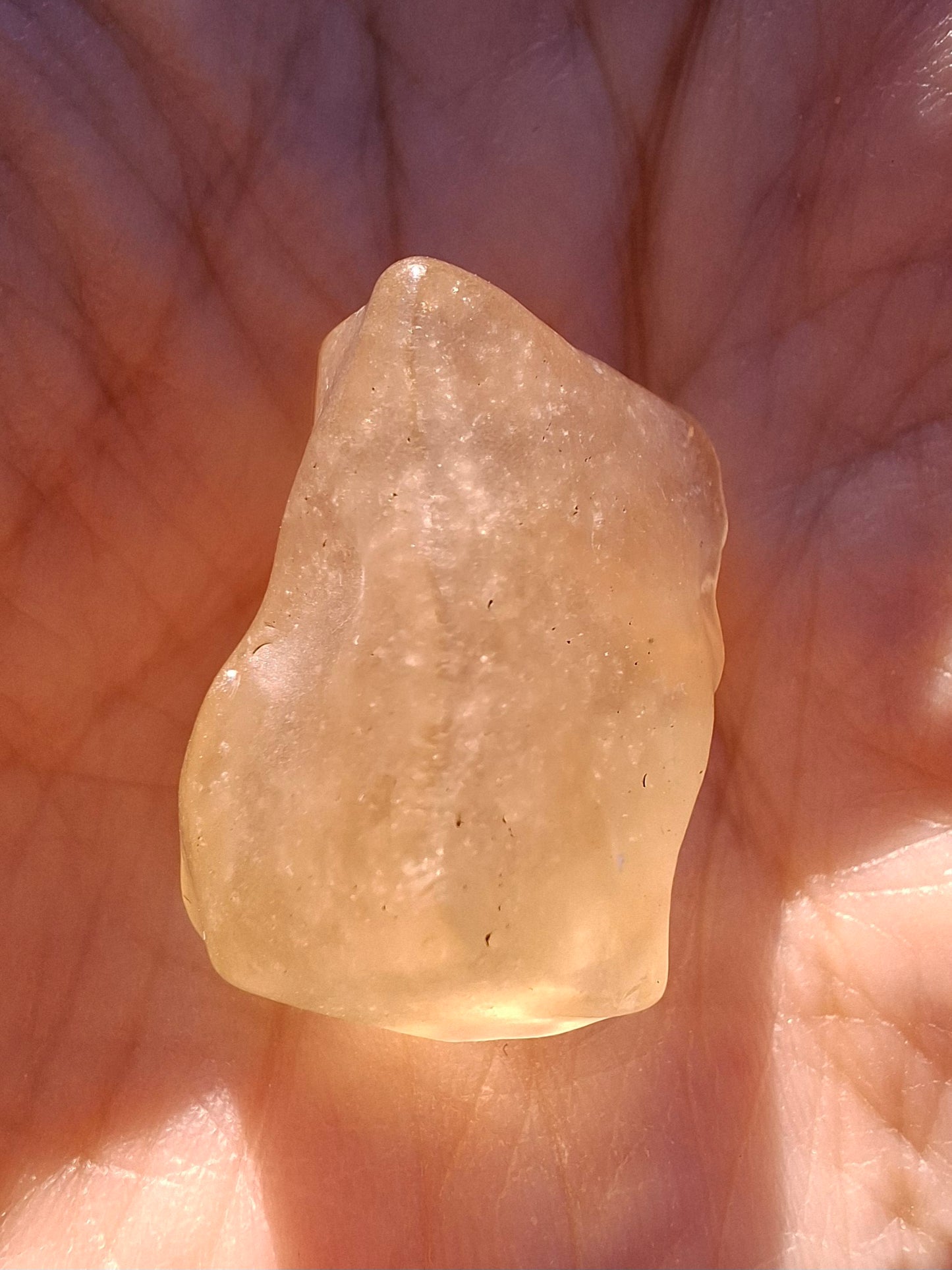 Libyan Desert Glass Piece, 7.46g, Tektite