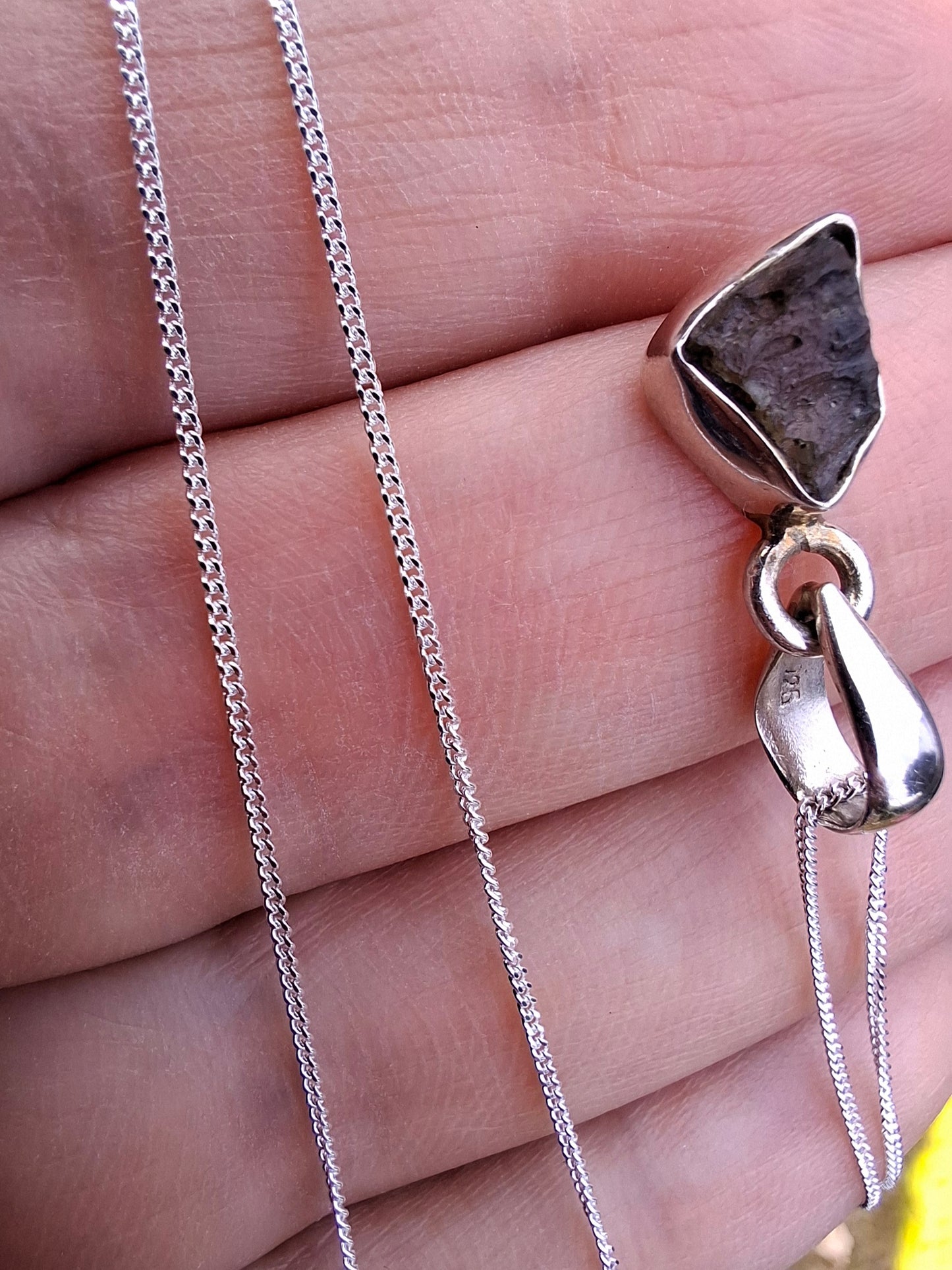 Curb Diamond cut, 0.9mm, 20 inch, 925 Silver CHAIN (Ref: chain-4)