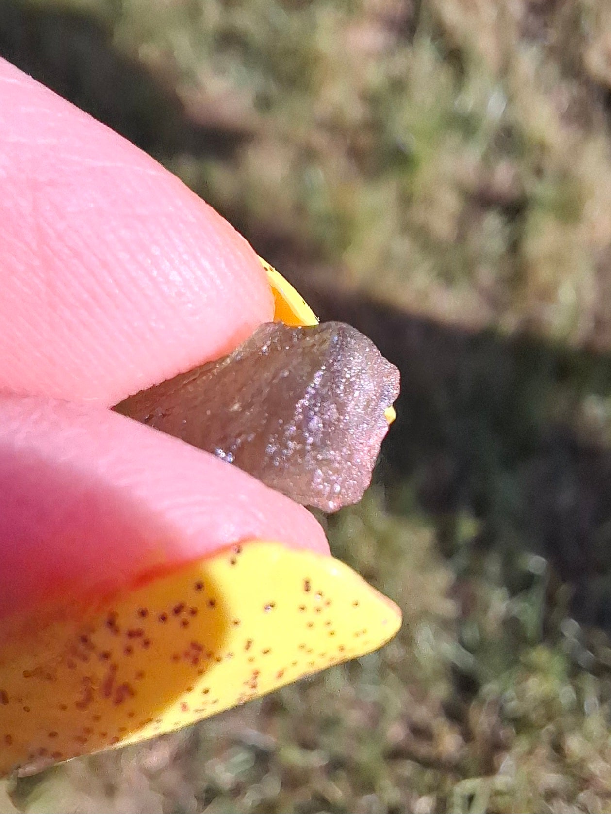 Moldavite small Piece, 0.41g, Tektite (Ref: 1482)