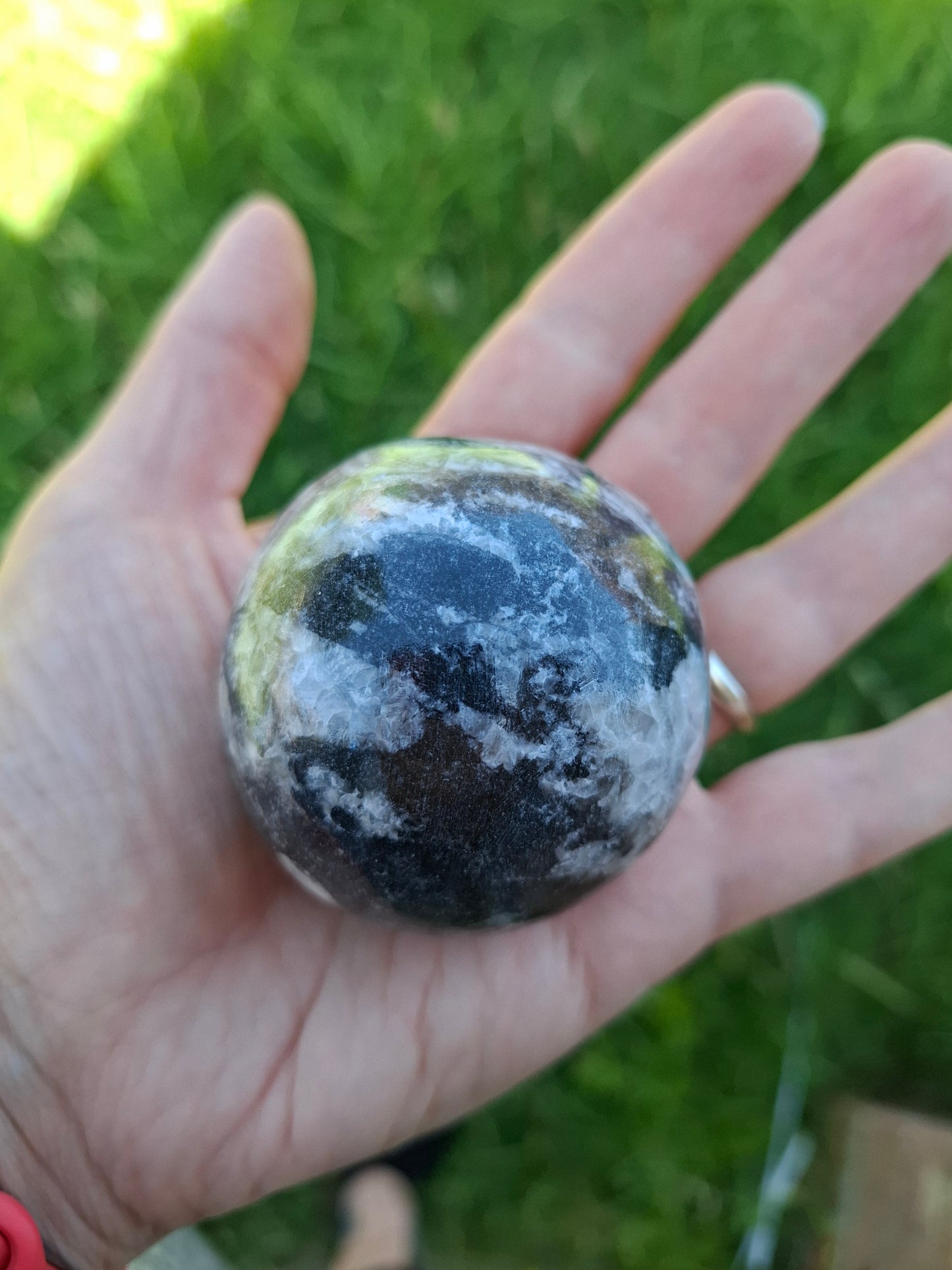 Orthoceras Sphere, Fossil (Ref: OS2)