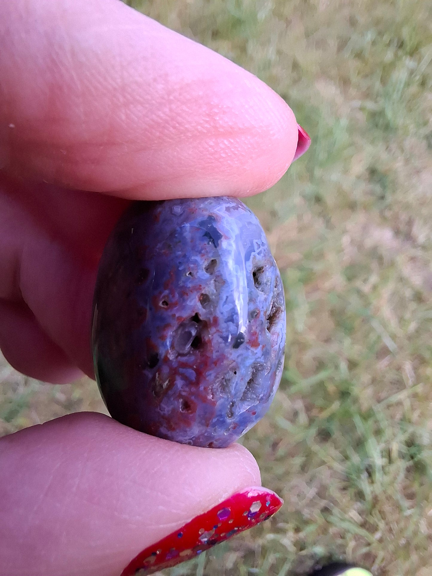 Ocean Jasper, Tumble Stone, Crystal (Ref: T201)
