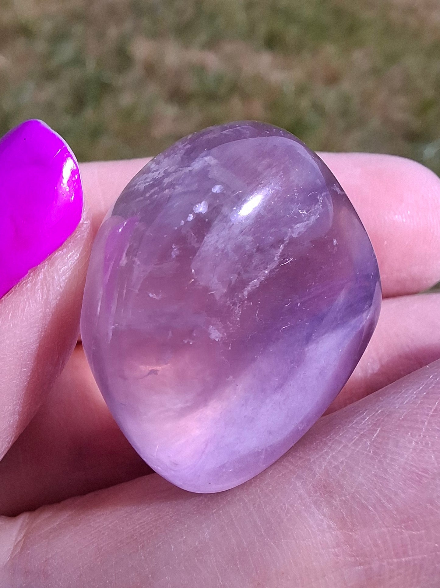 Fluorite, Tumble Stone, Crystal (Ref: T52)
