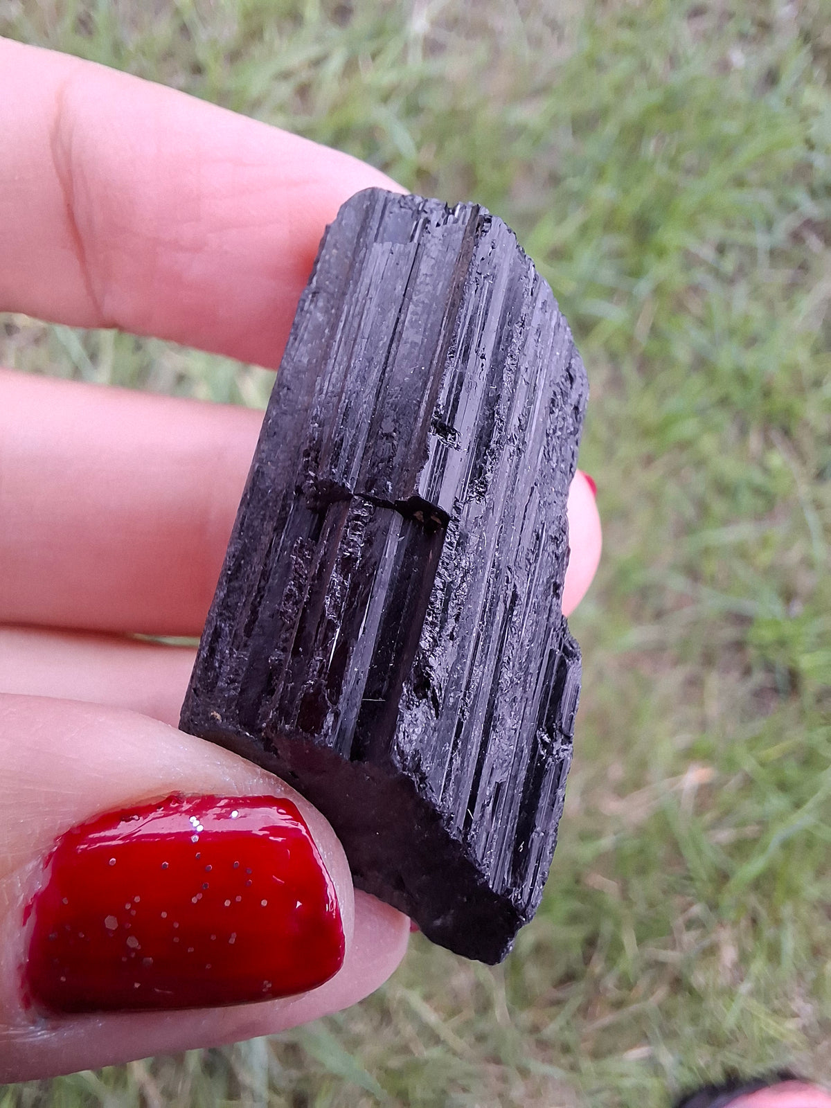 Black Tourmaline RAW, 21.93g, Crystal (Ref: RBT16)