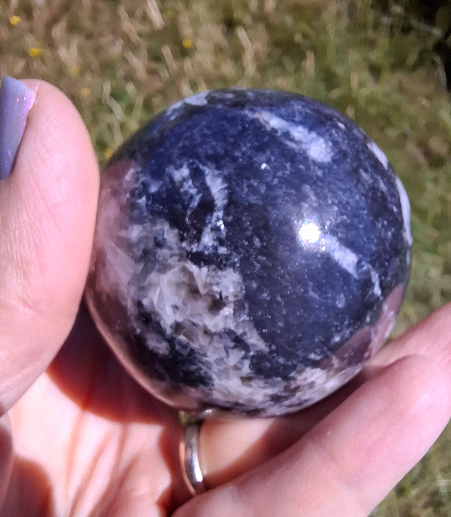 Orthoceras Sphere, Fossil (Ref: OS2)