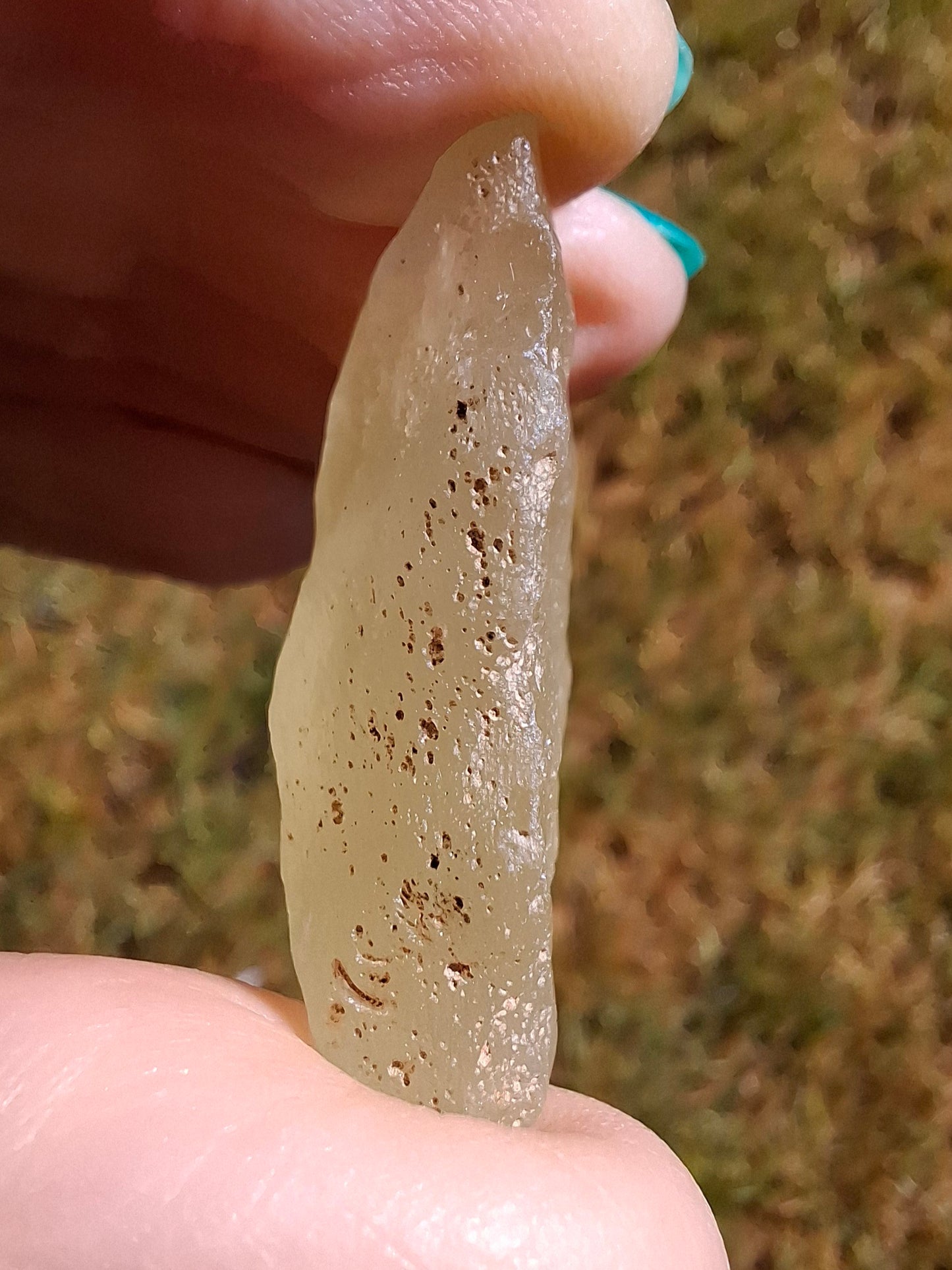 Libyan Desert Glass Piece, 11.78g, Tektite