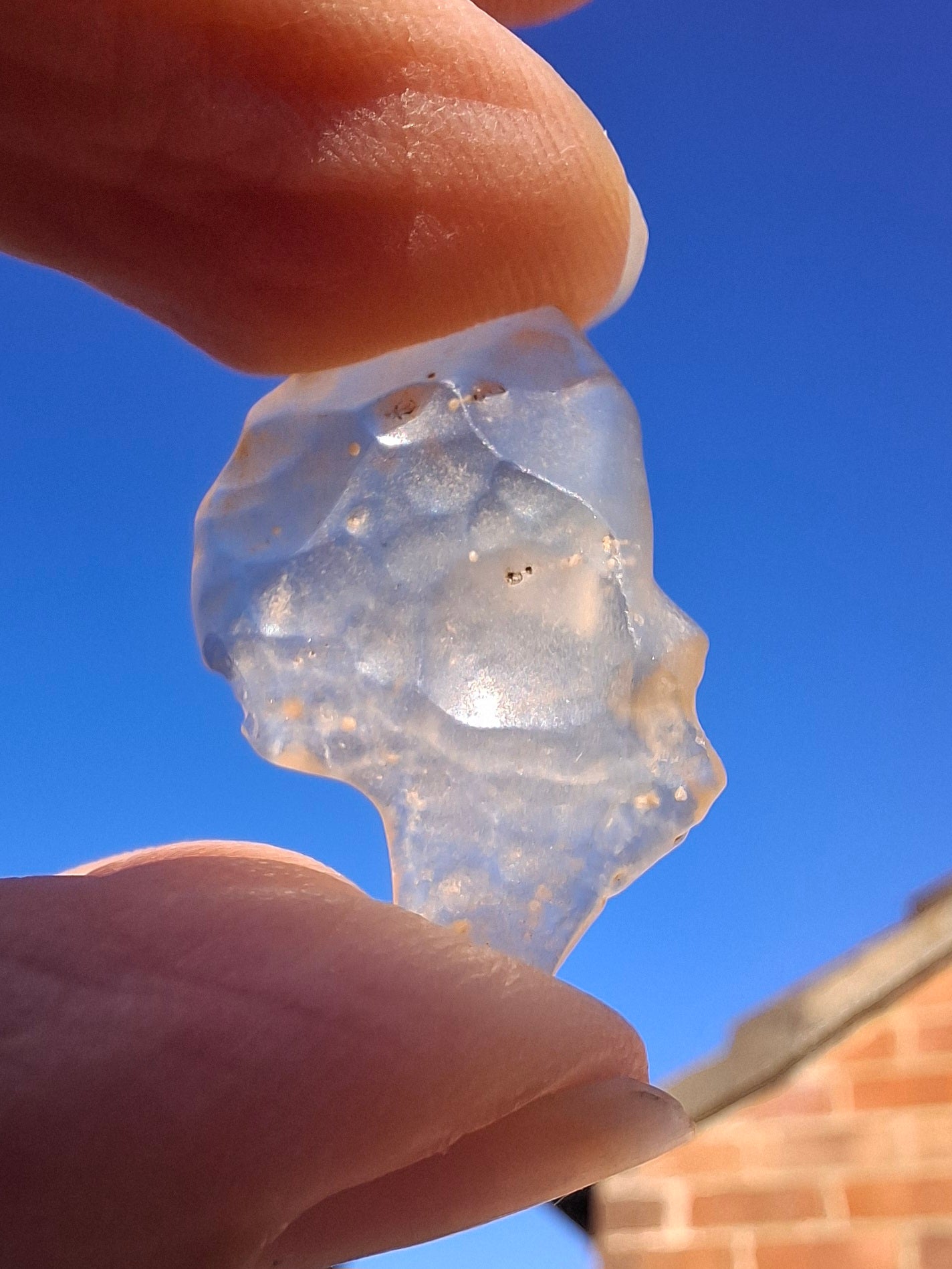 Libyan Desert Glass small Piece, 1.85g, Tektite (Ref: LE256)