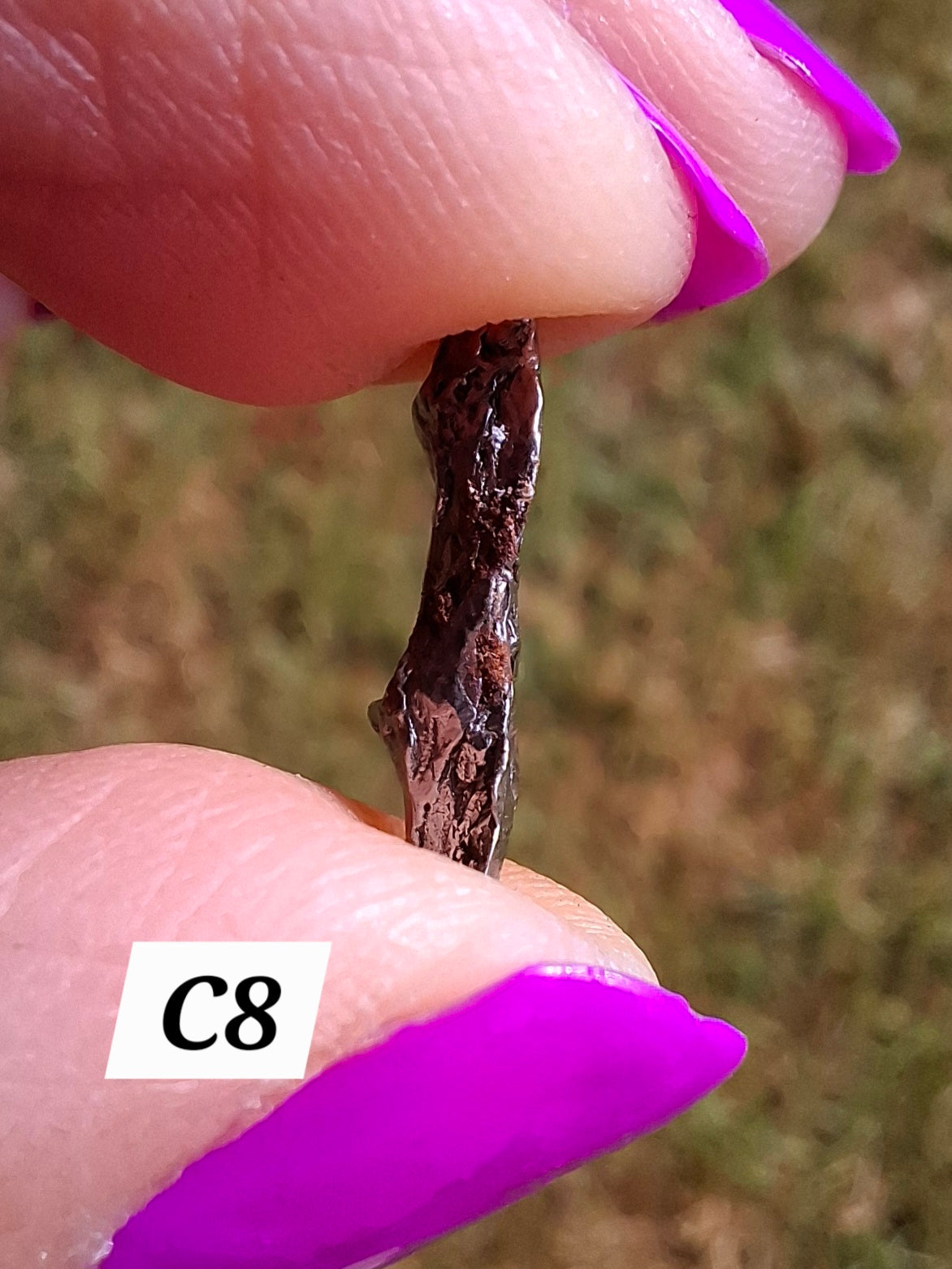 Campo del Cielo, 0.99g, Nickel Iron Meteorite (Ref: C8)
