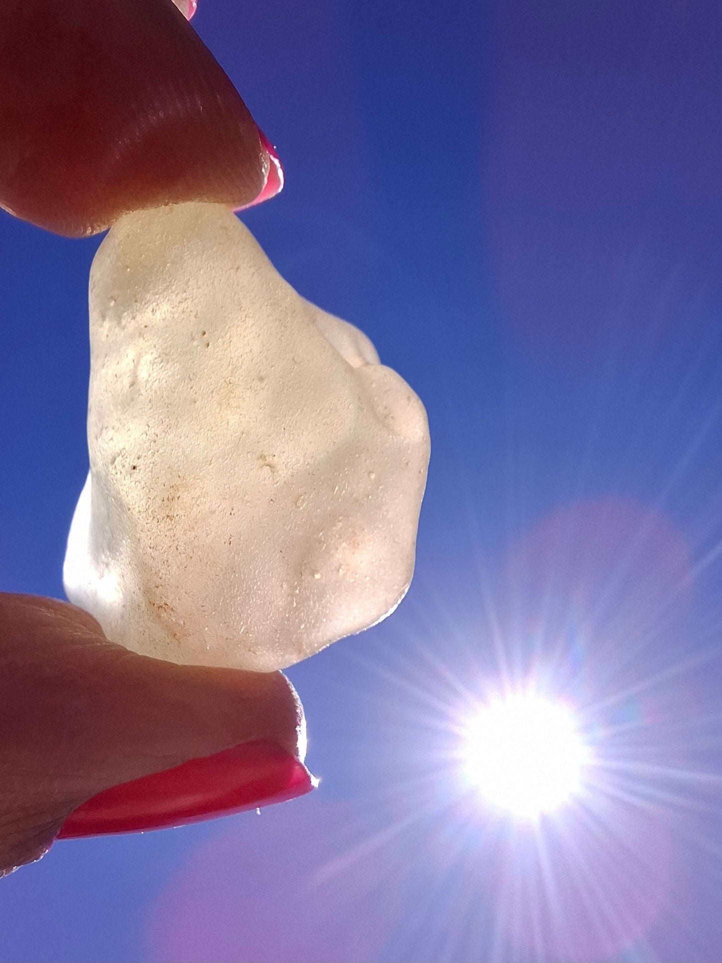 Libyan Desert Glass Piece, 12.90g, Tektite (Ref: LE243)