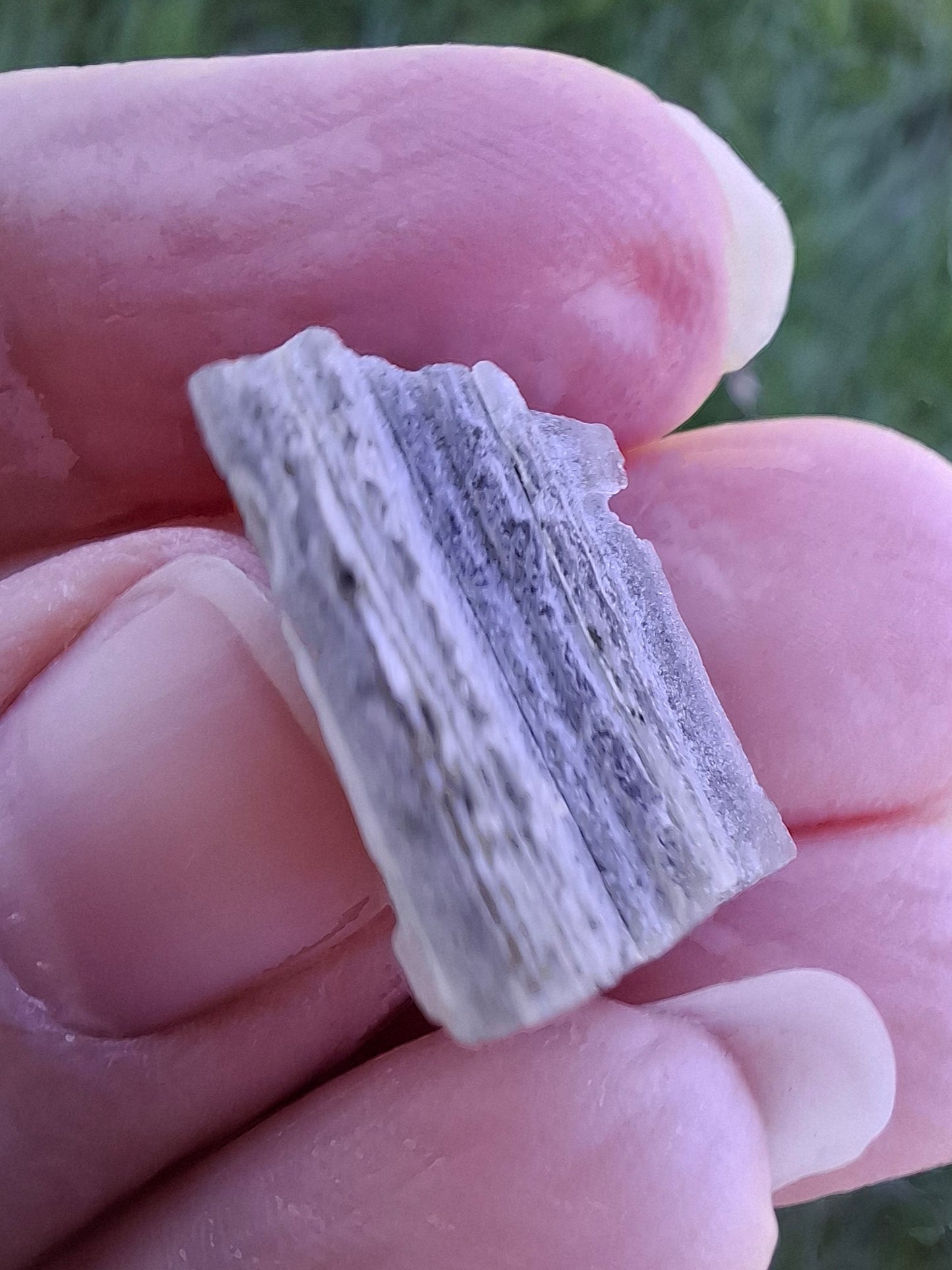 Moldavite Piece, SNOWFLAKE, FROSTED, BARTOCHOV, 3.12g, Tektite (Ref: 1365)