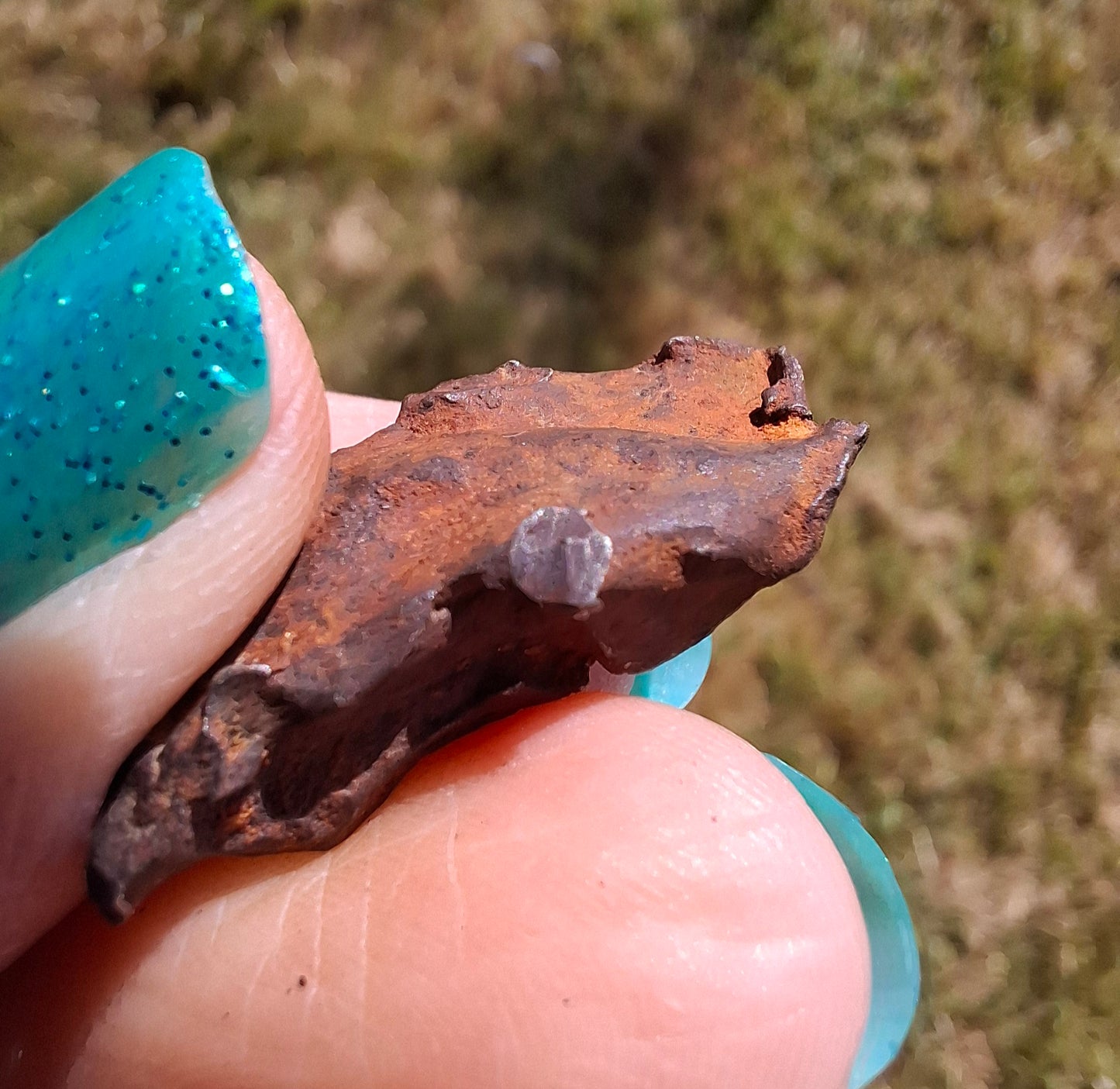 Gebel Kamil Iron Meteorite, 9.78g (Ref: K39)