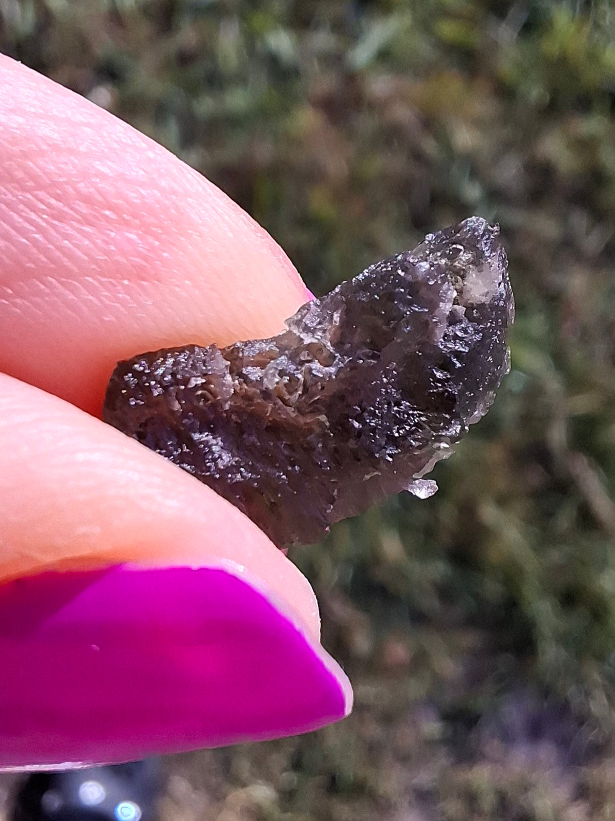 Moldavite Piece, 1.22g, Tektite (Ref: 1464)